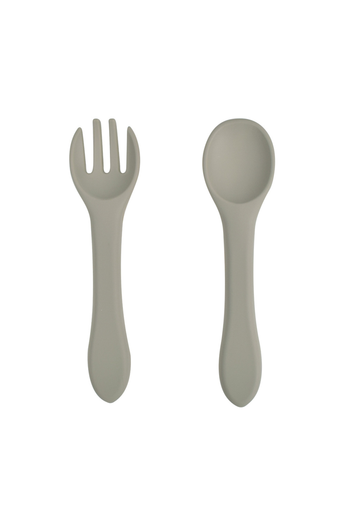 jojobebek Vakumlu Silikon Mama Kasesi, Altı Vakumlu Mama Kasesi, Silikon Kaşık-çatal / Gri fotoğrafı 5 (önizleme)