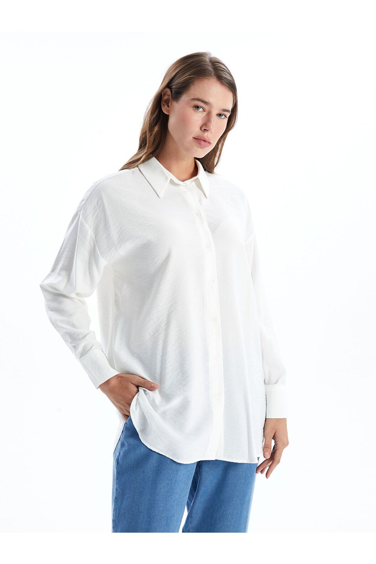 LC Waikiki Oversize Kadın Gömlek Tunik