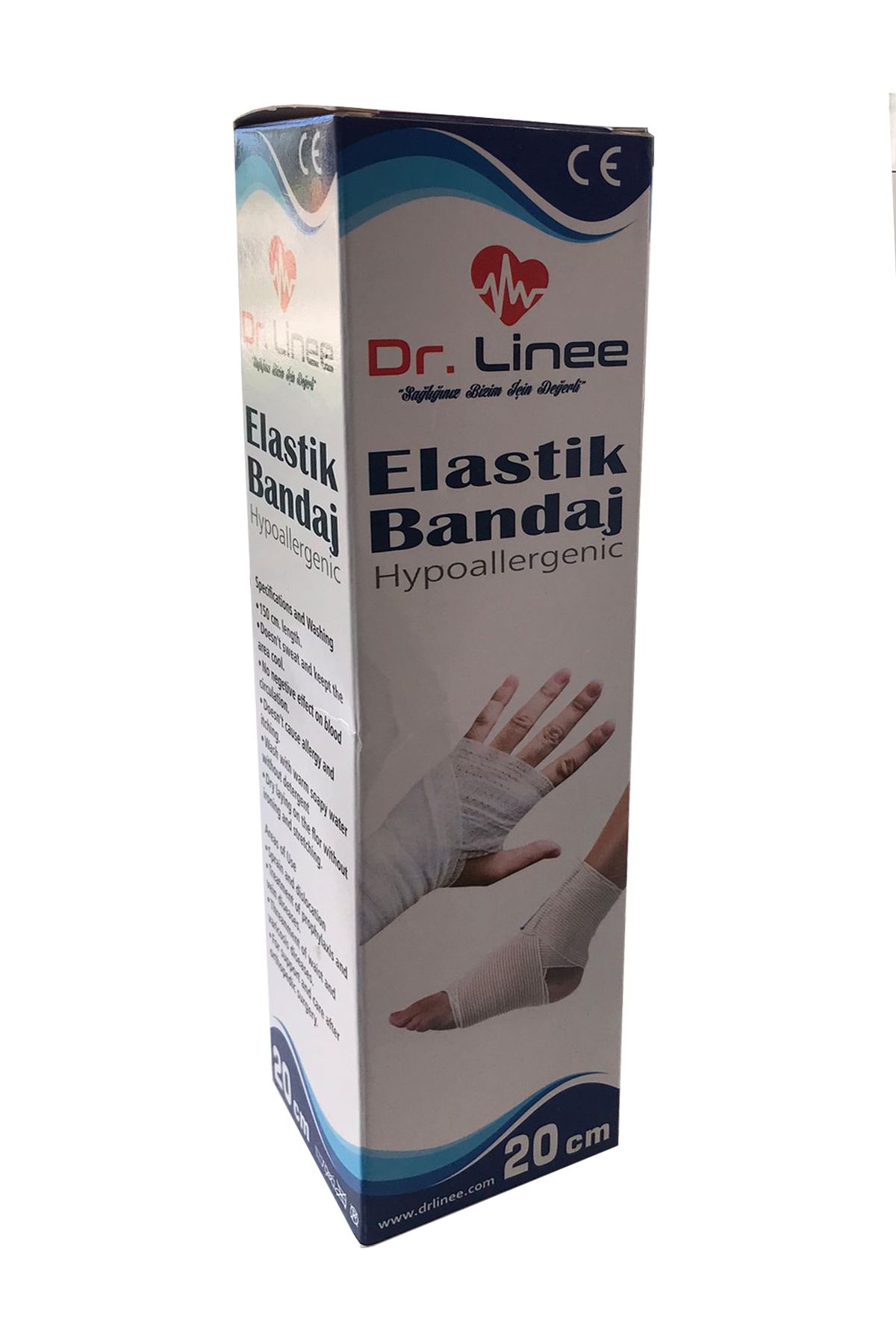 Erkamed Elastik Bandaj 20cm X 150cm Yüksek Kalite