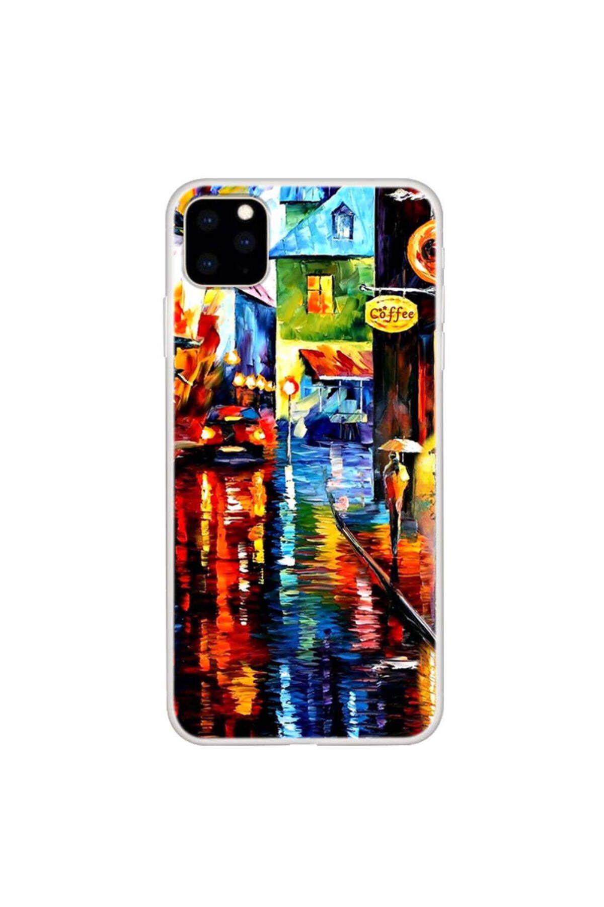 REDz Accessories Carcasă Compatibilă Cu Modelul Pictat În Ulei Pentru Iphone 11, Rezistentă La Șocuri - One Size