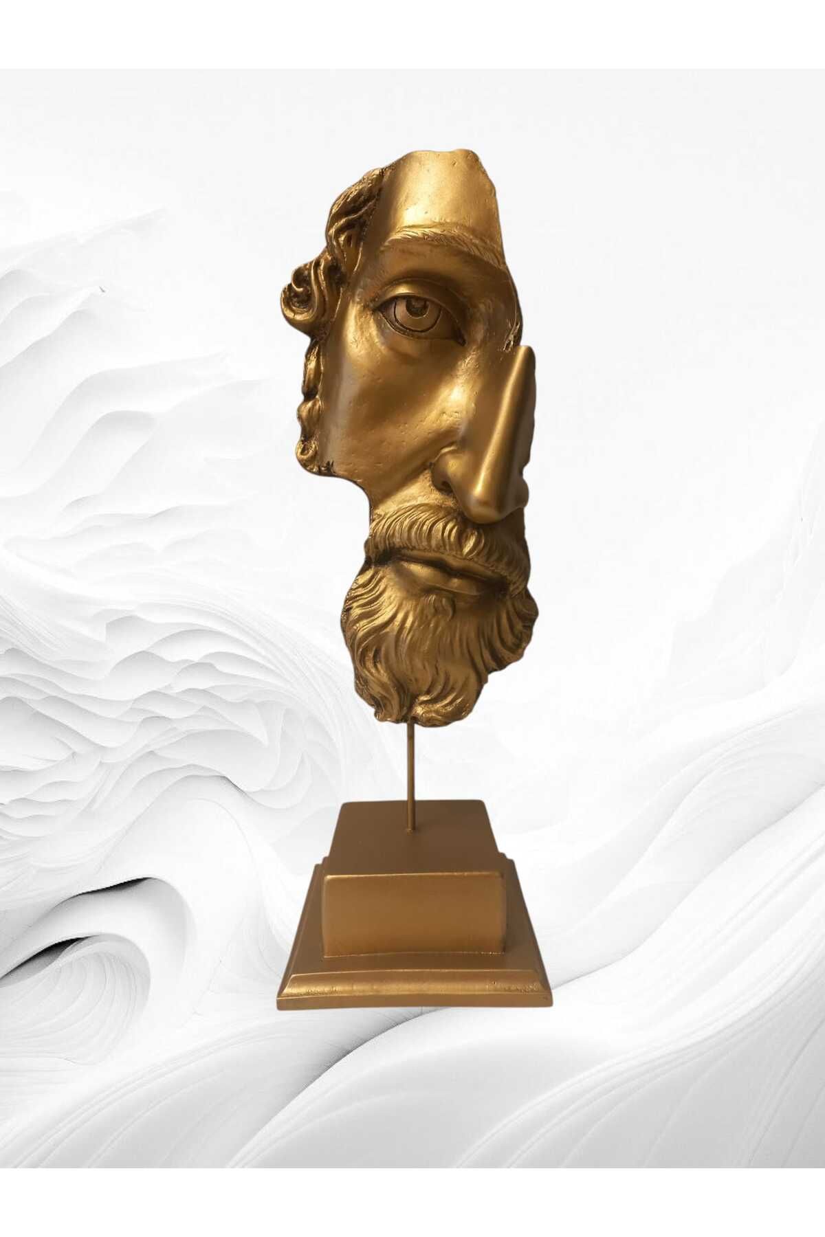 bakan hediyelik Altın Renk Kaideli Zeus