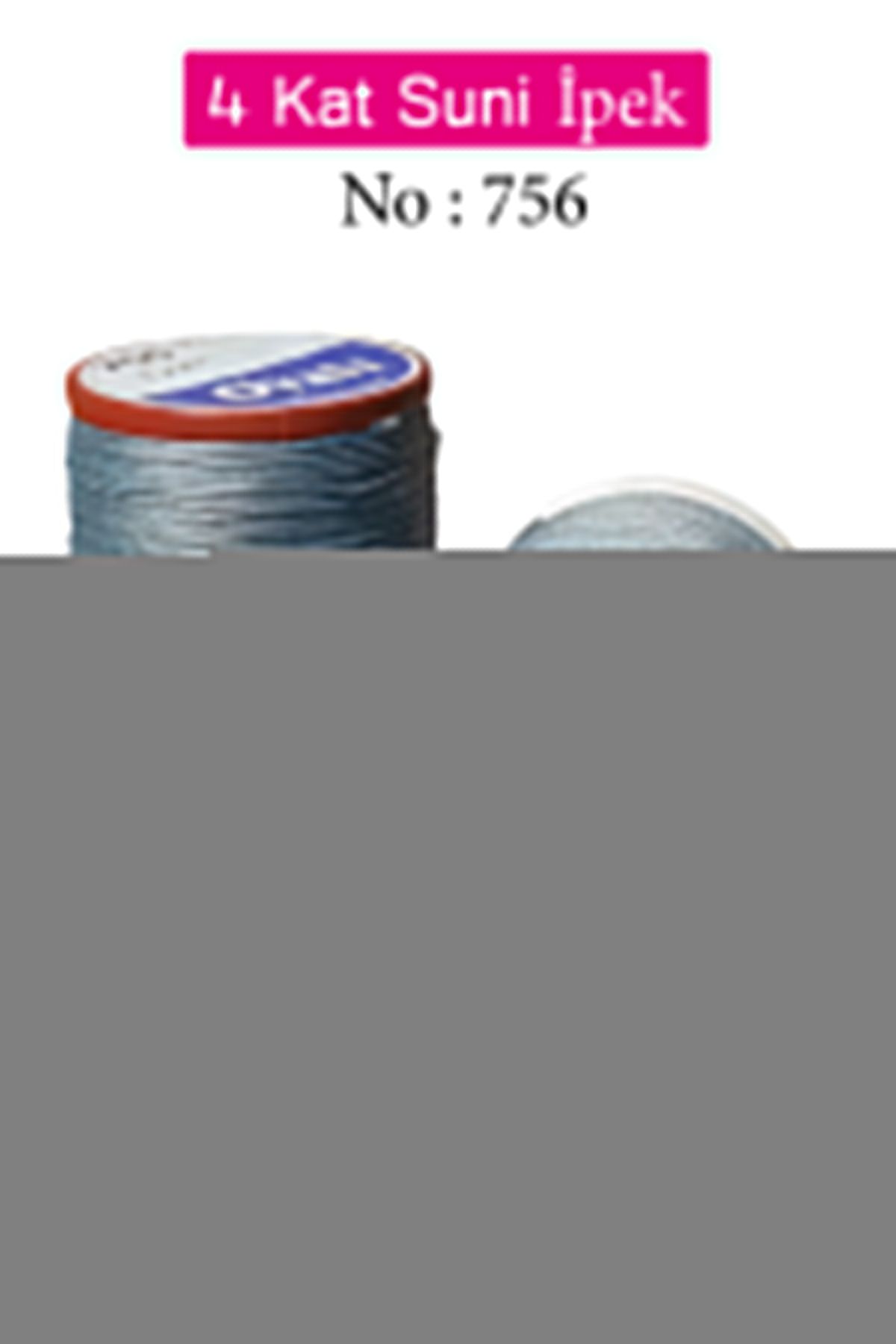 Nurum E Tİcaret Oyalı 4 Kat Suni İpek İplik İğne Oyası Boncuk İpi Tığ Oyası No:756