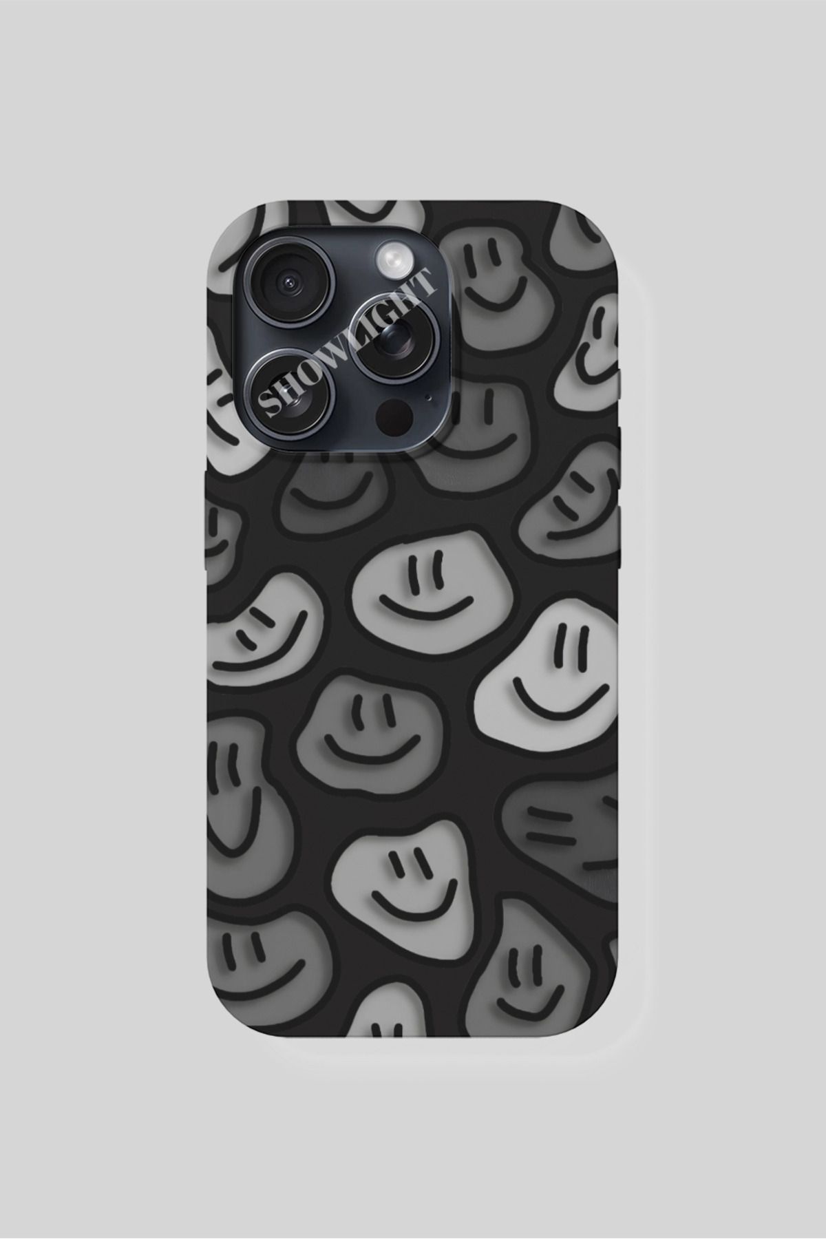 SHOWLIGHT Samsung Galaxy A05 Uyumlu Smile Emoji Tasarımlı Premium Telefon Kılıfı