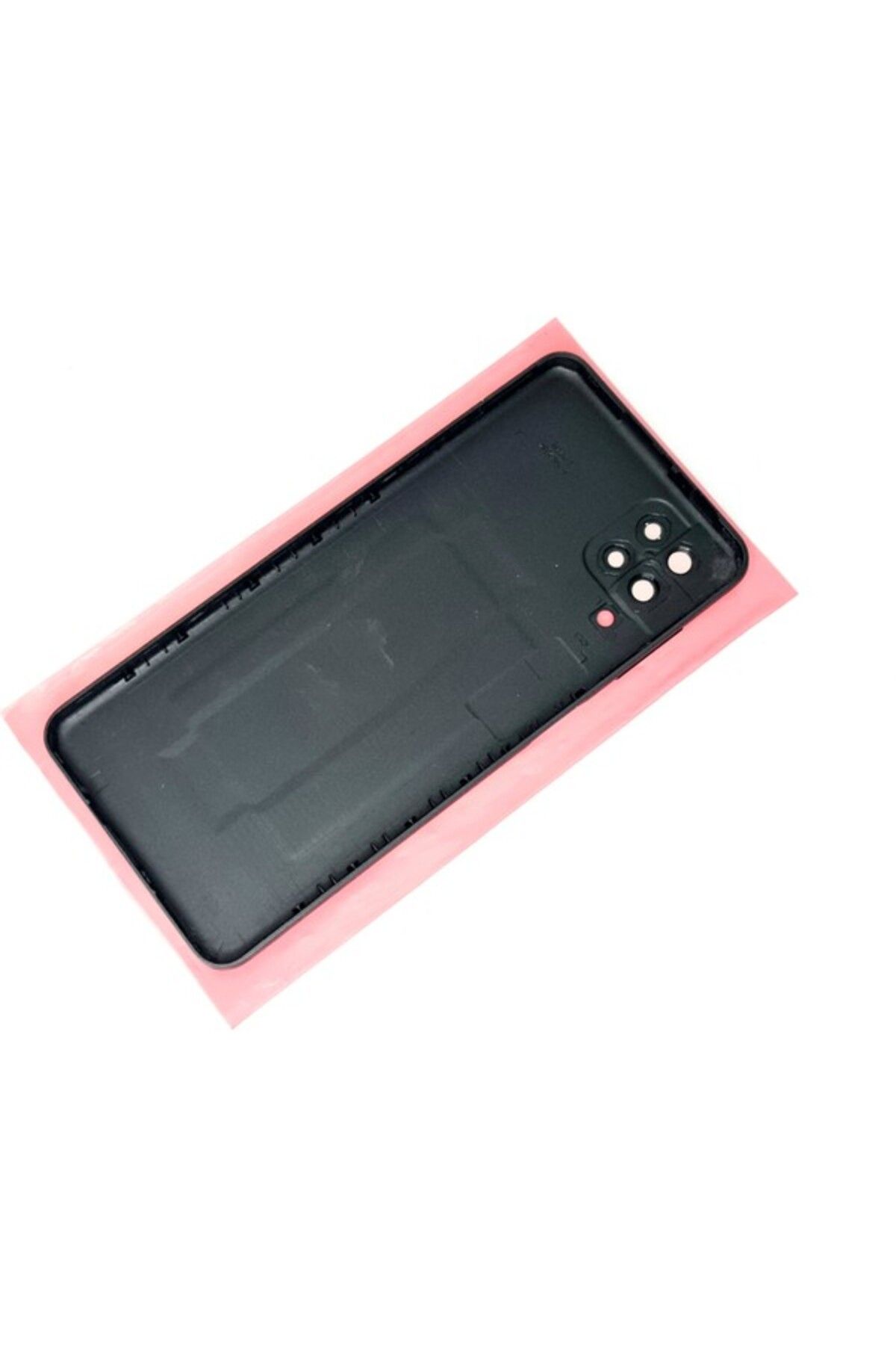 SenalStore Galaxy A12 Kasa Arka Pil Batarya Kapağı Kırmızı