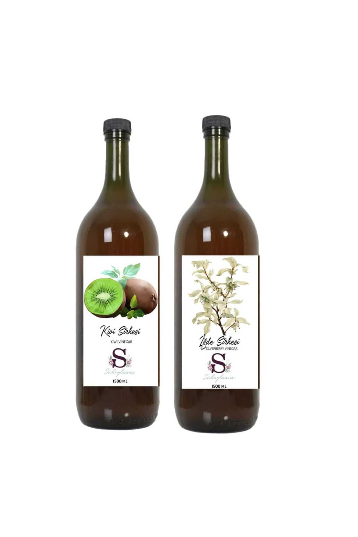Süheylaana Doğal Kivi Sirkesi 1500 Ml - Doğal İğde Sirkesi 1500 Ml