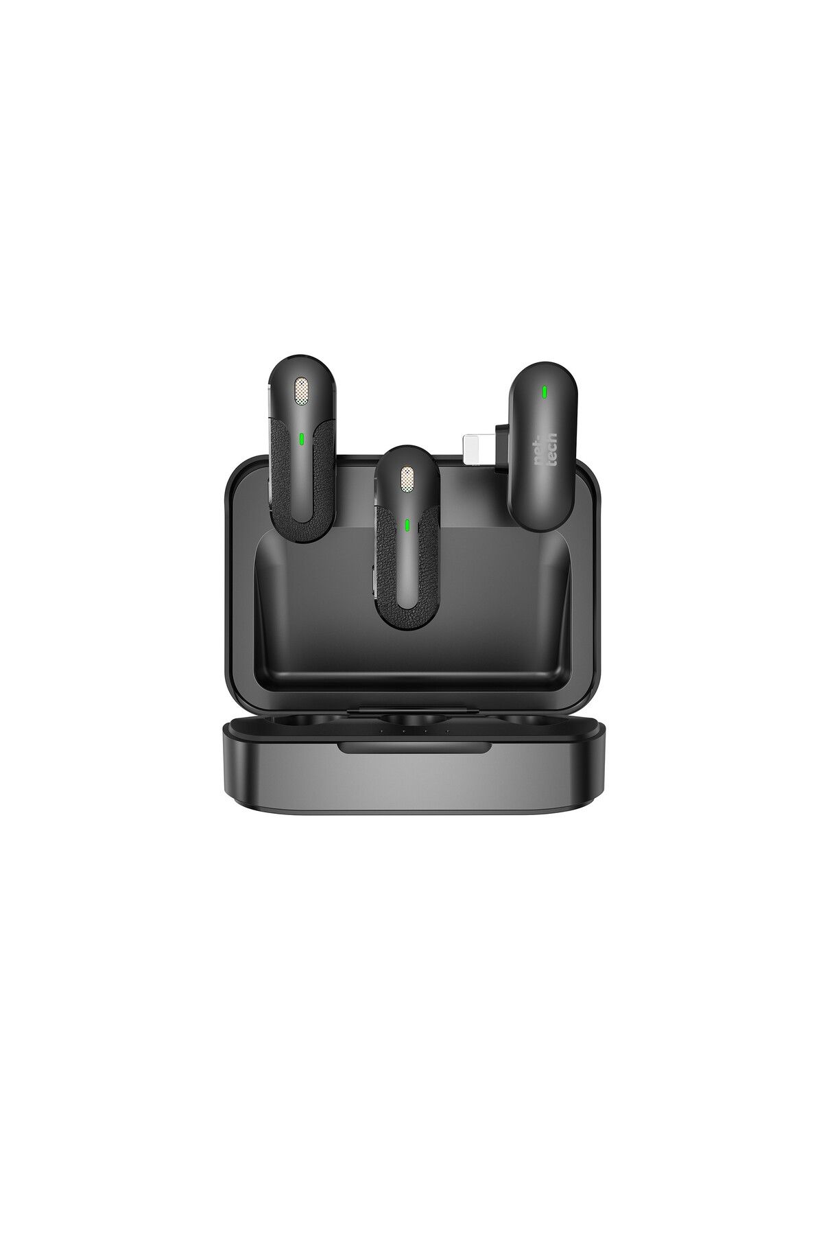 Nettech NT-0T09 Lightning Duo Wireless Mini Kablosuz Yaka Mikrofonu