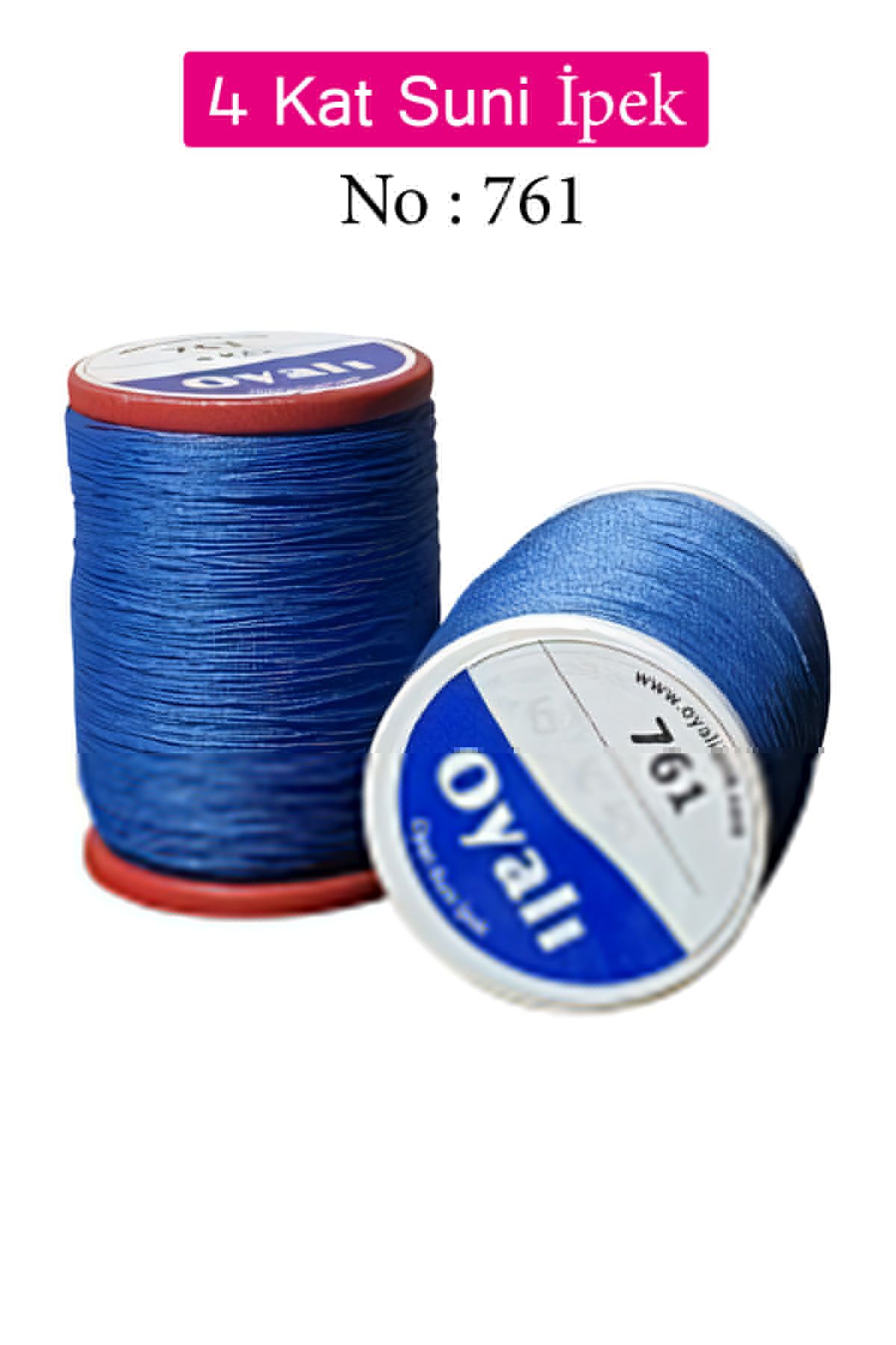 Angoravi Oyalı 4 Kat Suni İpek İplik İğne Oyası Boncuk İpi Tığ Oyası No:761