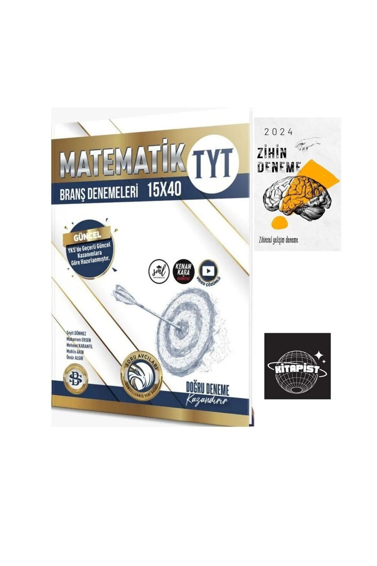 Bilgi Sarmal Yayınları BİLGİSARMAL- TYT MATEMATİK BRANŞ DENEME+ZİHİNDENEME.KS-s70