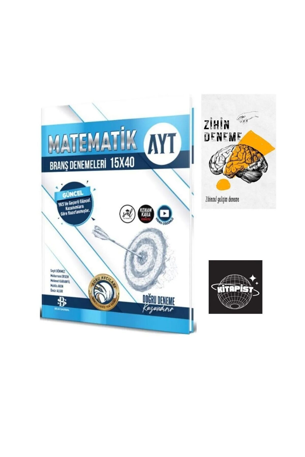 Bilgi Sarmal Yayınları BİLGİSARMAL- AYT MATEMATİK BRANŞ DENEMELERİ+ZİHİNDENEME.KS-s346