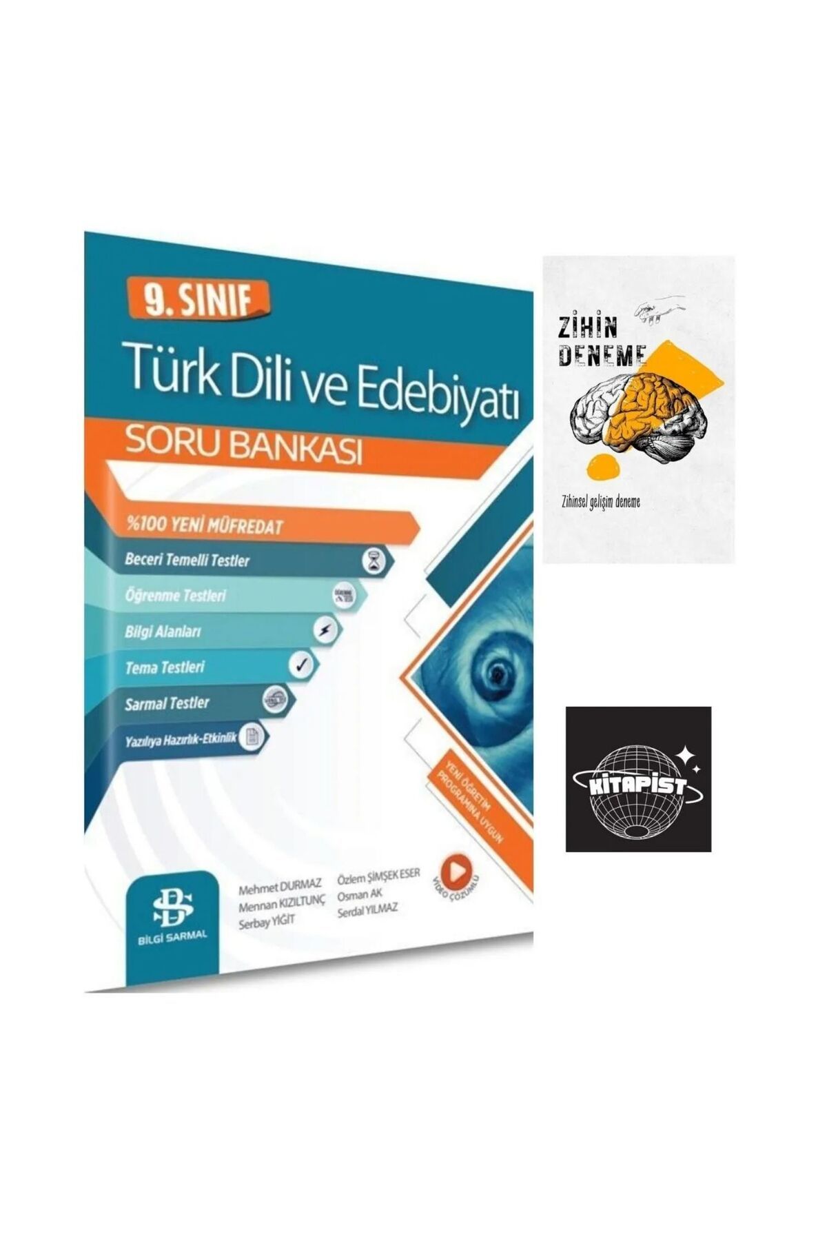 Bilgi Sarmal Yayınları BİLGİSARMAL- 9.SINIF EDEBİYAT SORU BANKASI+ZİHİNDENEME.KS-s363