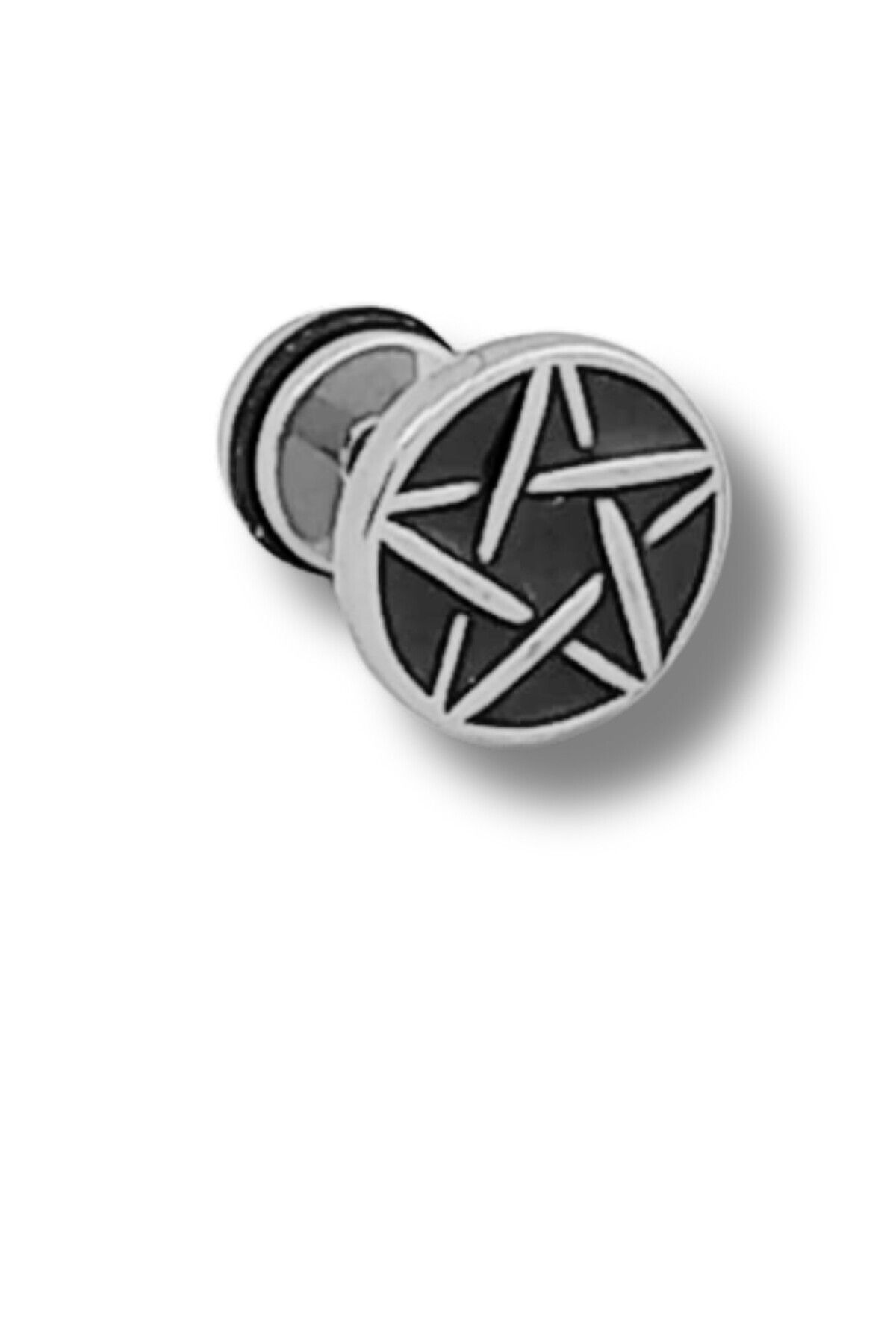 Waves And Pebbles Pentagram Küpe