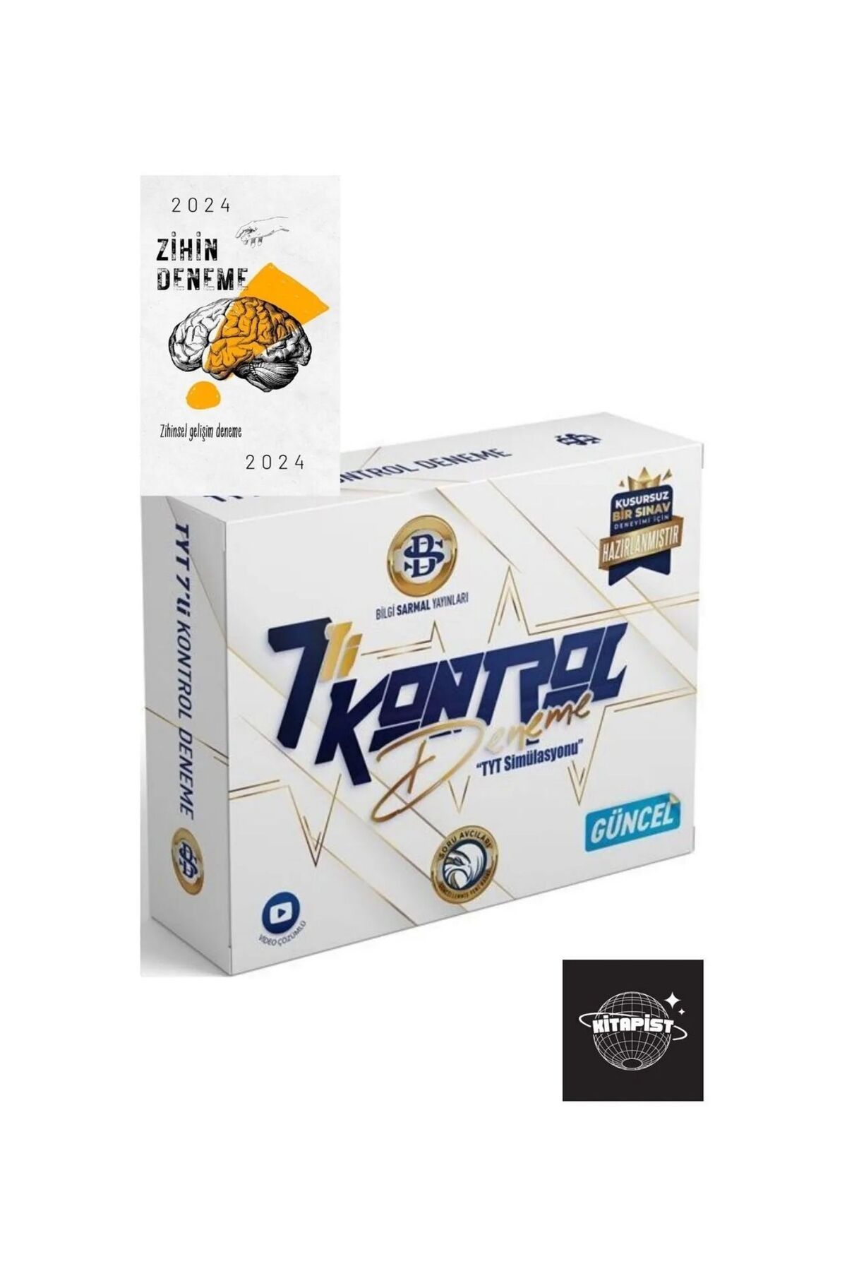 Bilgi Sarmal Yayınları BİLGİSARMAL- TYT KONTROL 7Lİ GENEL DENEME+ZİHİNDENEME.KS-s105
