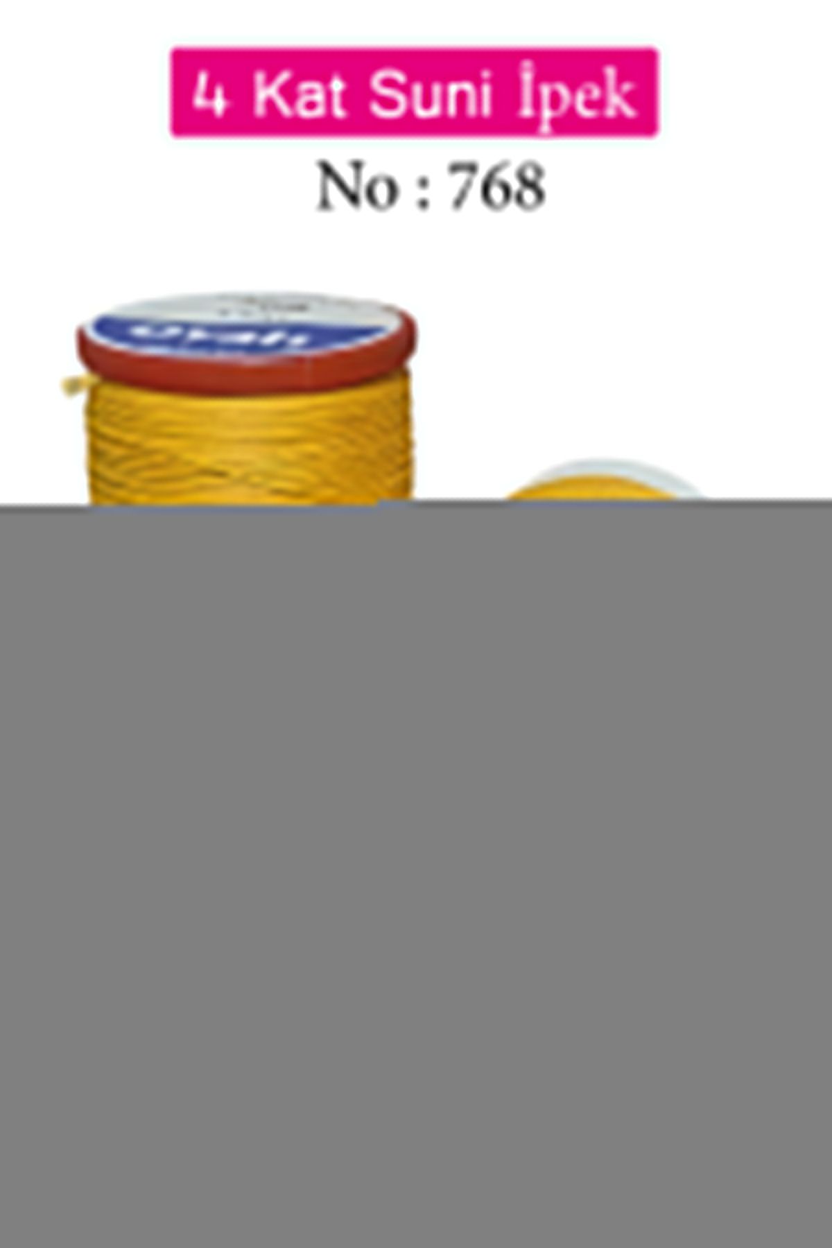 Angoravi Oyalı 4 Kat Suni İpek İplik İğne Oyası Boncuk İpi Tığ Oyası No:768