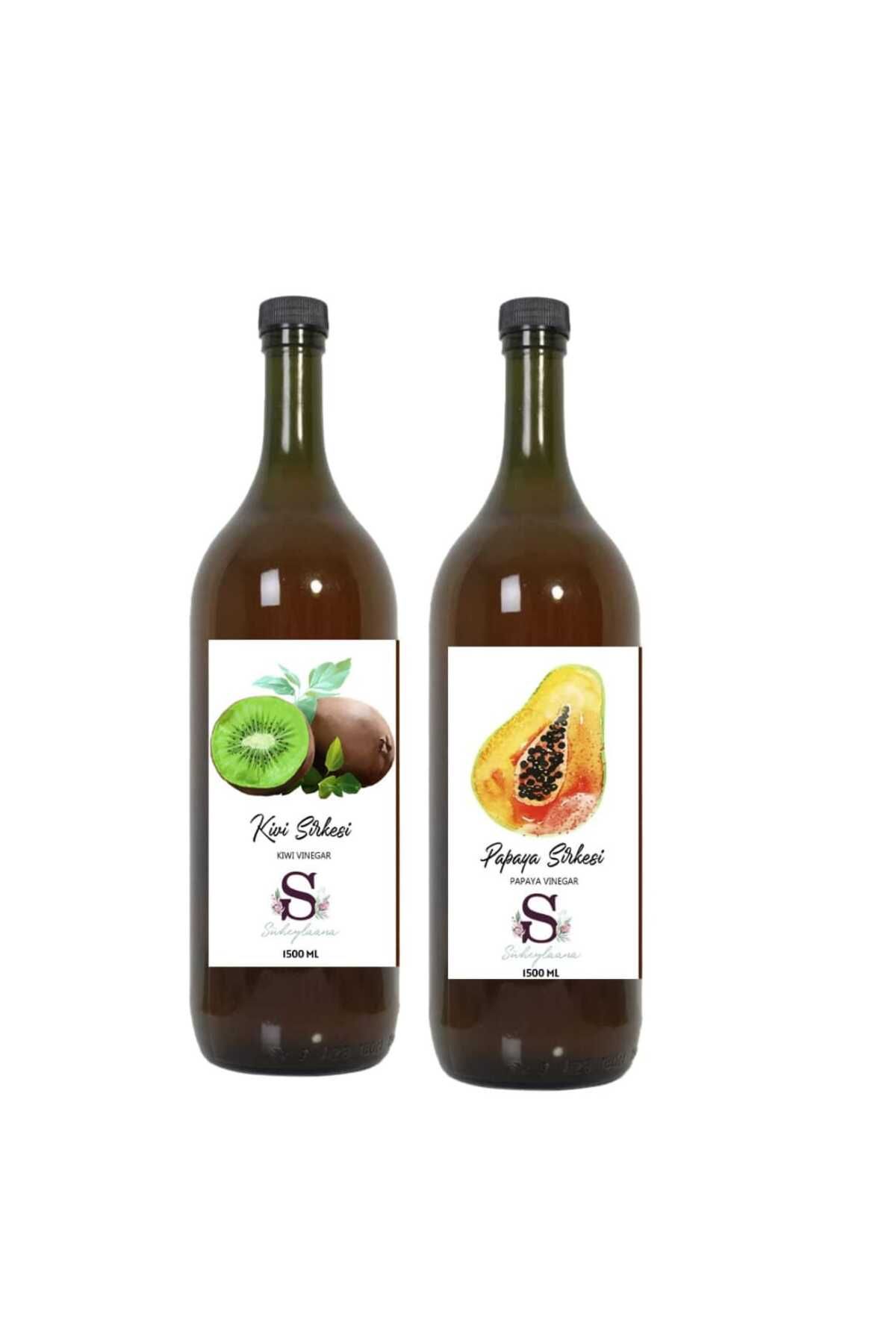 Süheylaana Doğal Kivi Sirkesi 1500 Ml - Doğal Papaya Sirkesi 1500 Ml