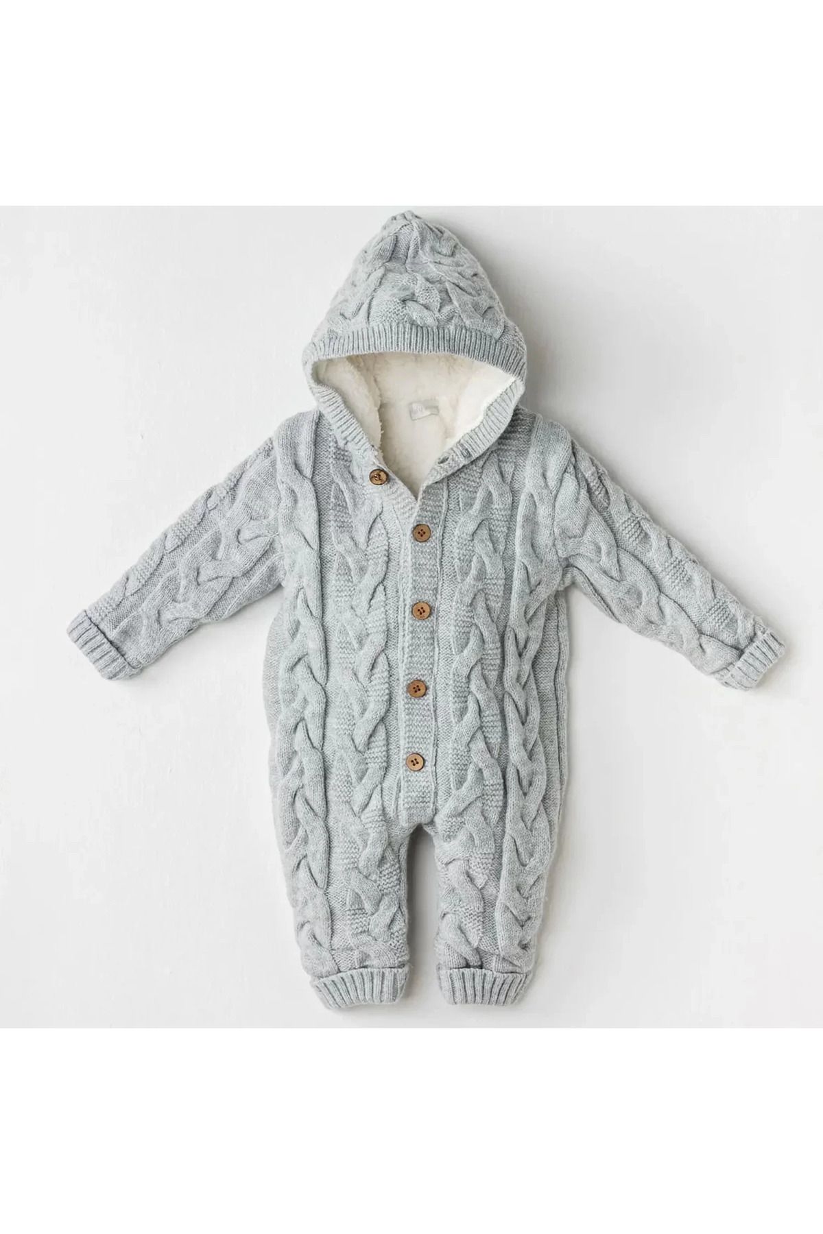 Wear Hype Knitwear Triko Bebe Kozmonot Grey Melange