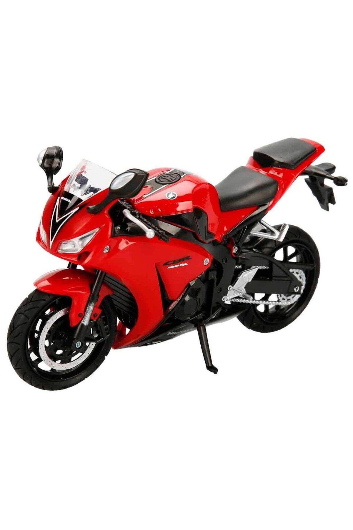 SECTOYS 1:12 Honda CBR 1000RR Model Motor Honda CBR 1000R Kırmızı Motosiklet Diecast