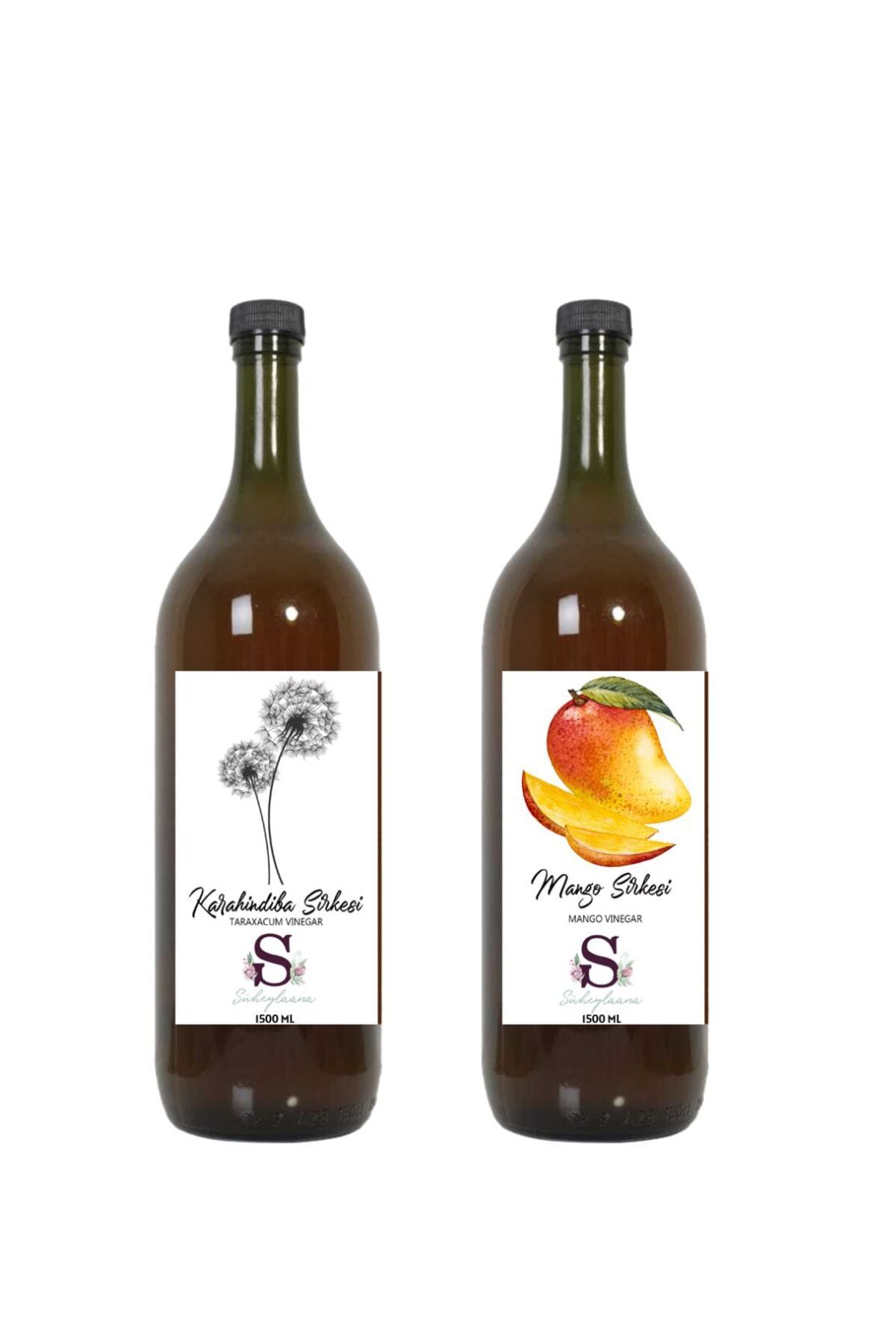 Süheylaana Doğal Karahindiba Sirkesi 1500 Ml - Doğal Mango Sirkesi 1500 Ml