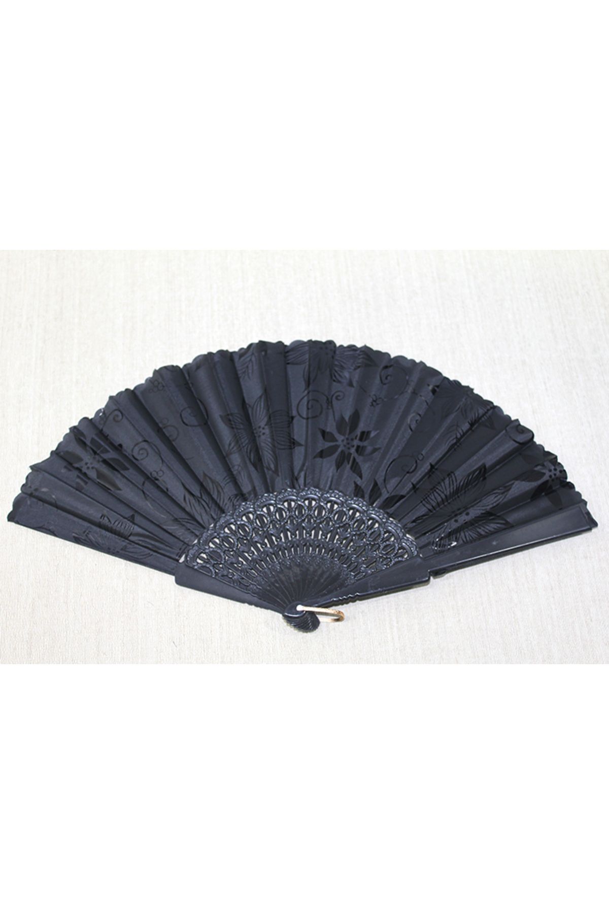 BirdoluSepet Plastik Siyah Yelpaze