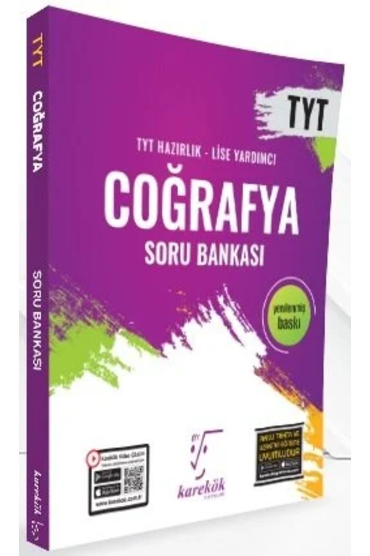 FourArts YKS TYT Coğrafya Soru Bankası Karekök Yayınları