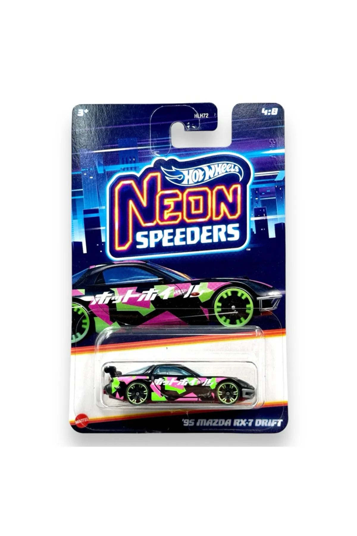 HOT WHEELS '95 Mazda Rx-7 Drift Neon Speeders Set