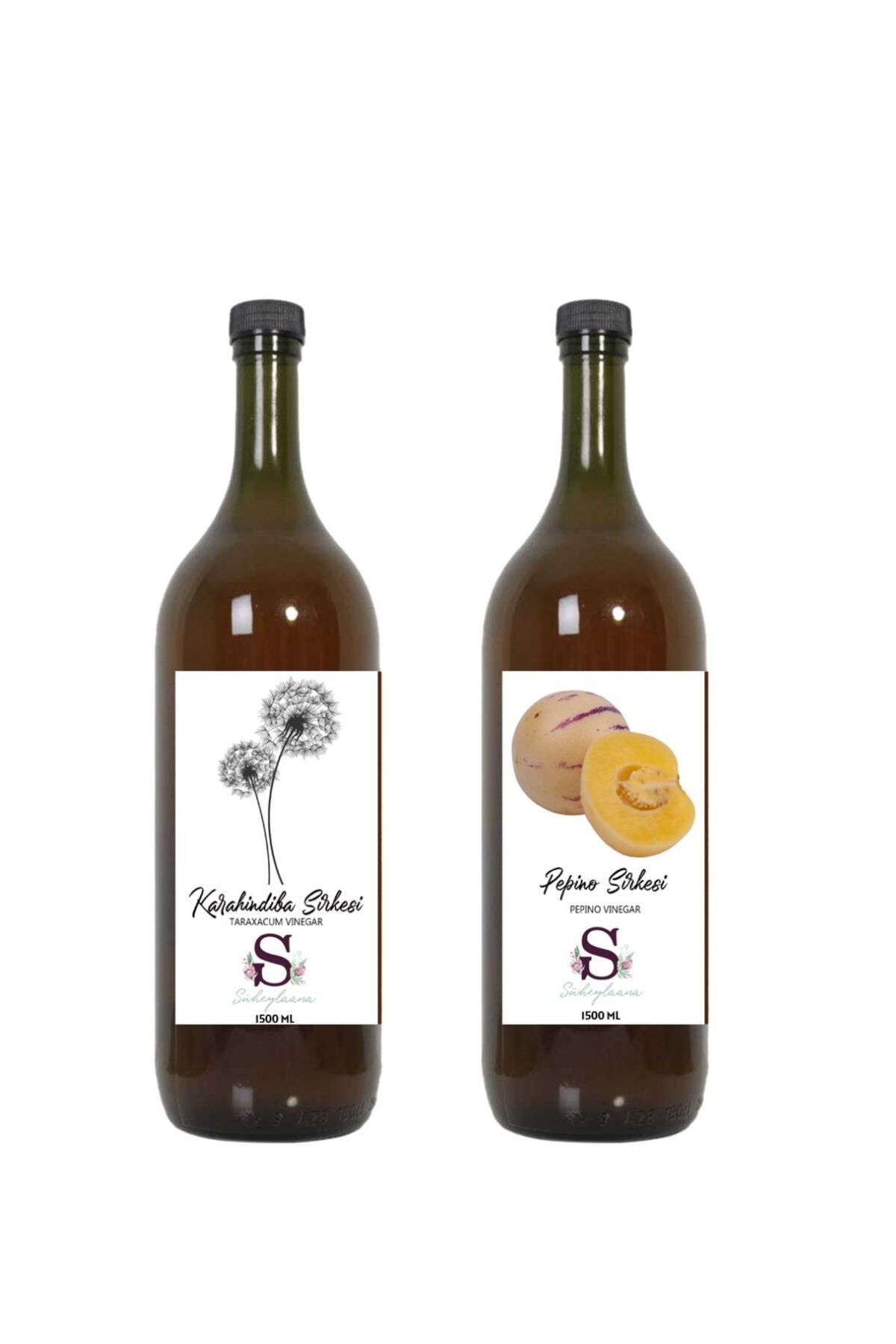 Süheylaana Doğal Karahindiba Sirkesi 1500 Ml - Doğal Pepino Sirkesi 1500 Ml
