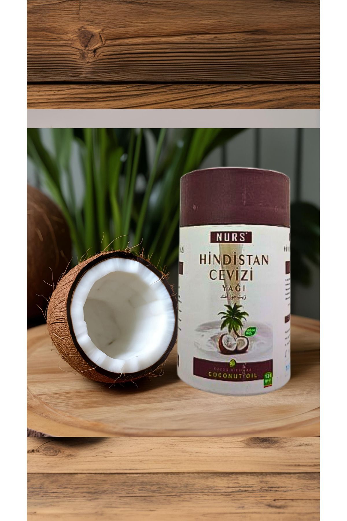 Nurs Lokman Hekim Hindistan Cevizi Yağı 120ml