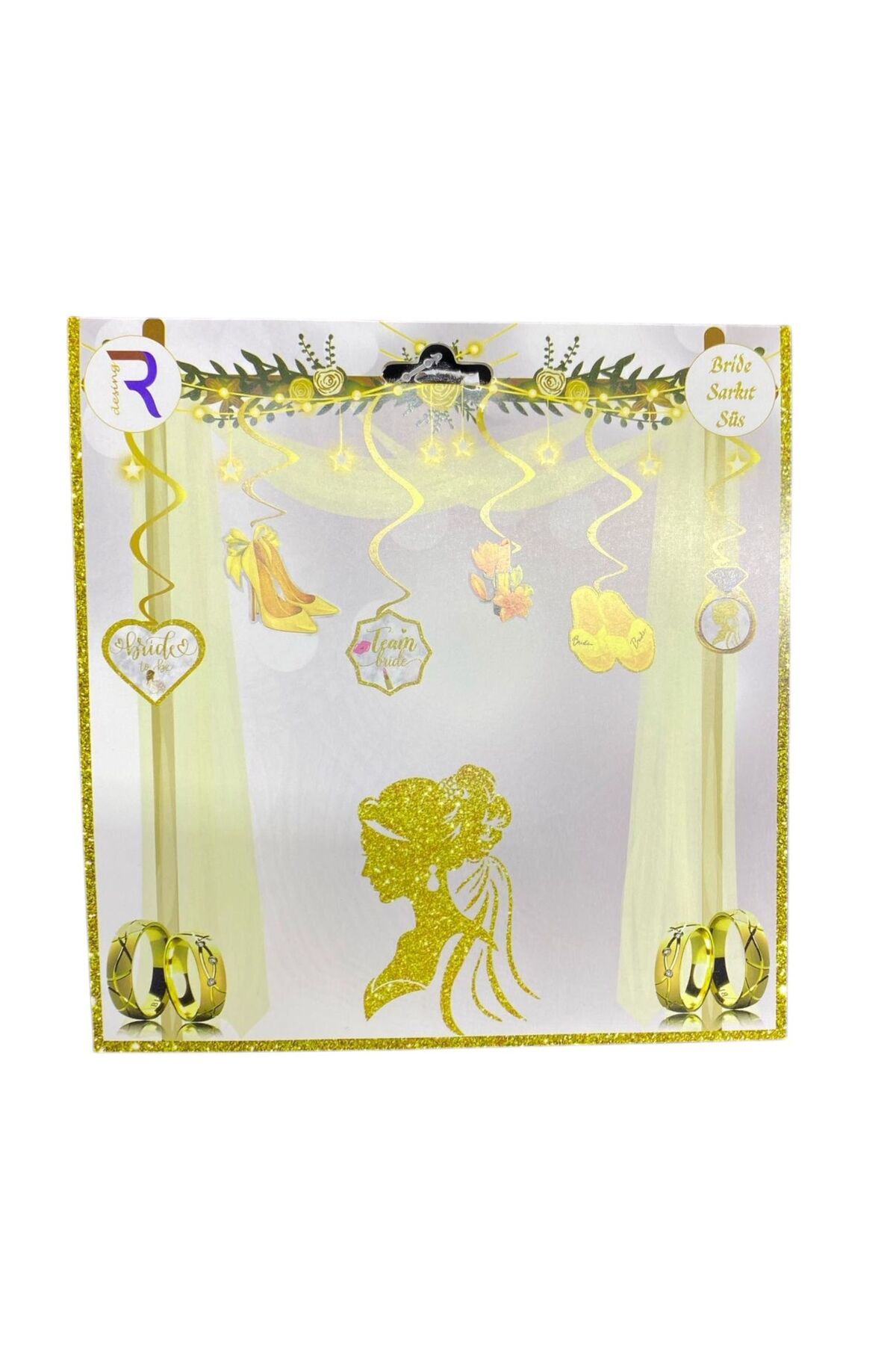 PM Gold Bride Lüx Karton Tavan Sarkıtı