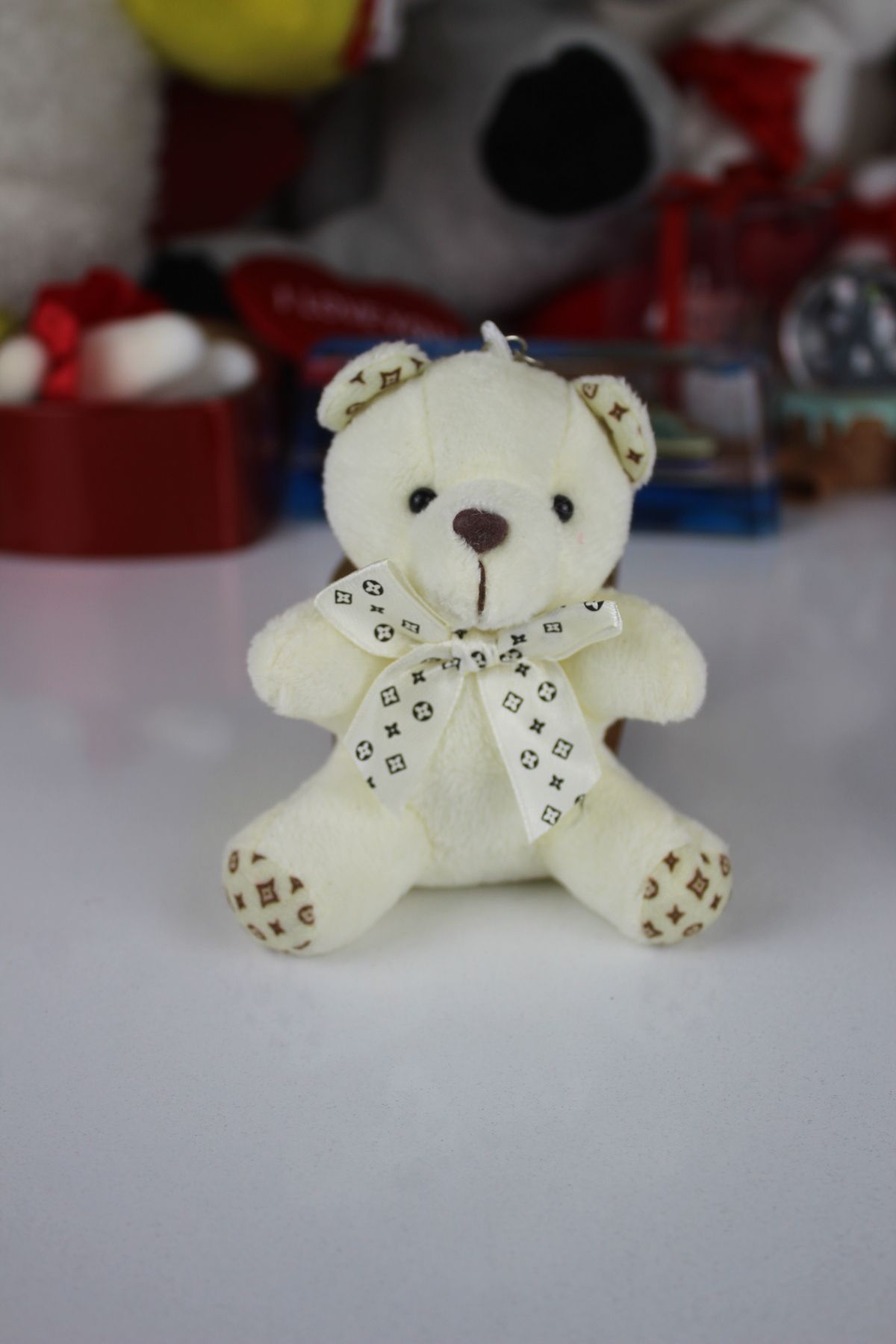 Goldwither Peluş Oyuncak Mini Boy Peluş Ayı Ayıcık Anahtarlık Civciv Panda Tavşan Sevgiliye Hediye