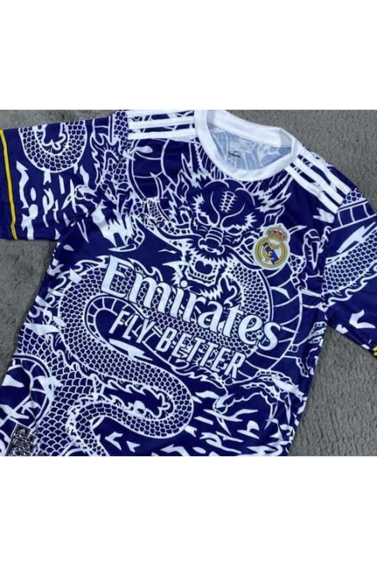 FRAGOLA Real Madrid 2023/24 Yeni Sezon Dragon Desenli Isimsiz Forması