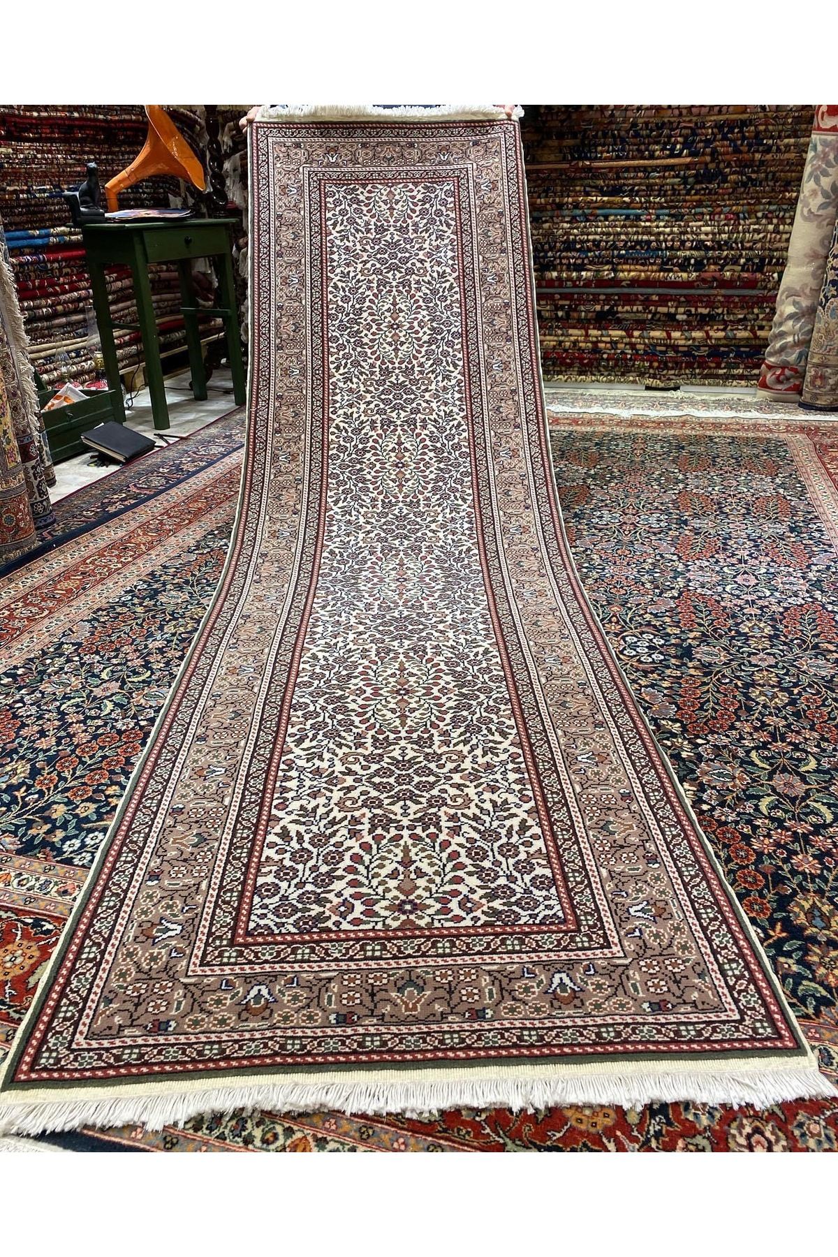 RD RAMAZAN DAĞ EL HALI SANATI El Dokuma Kayseri Halısı Sümerbank Dokuması Birinci Sınıf Kalite Ebat 293x87