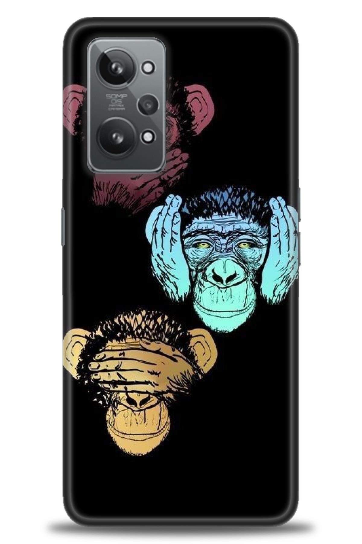 realme GT2 İle Uyumlu HD Baskılı Desenli Silikon Kılıf - 841