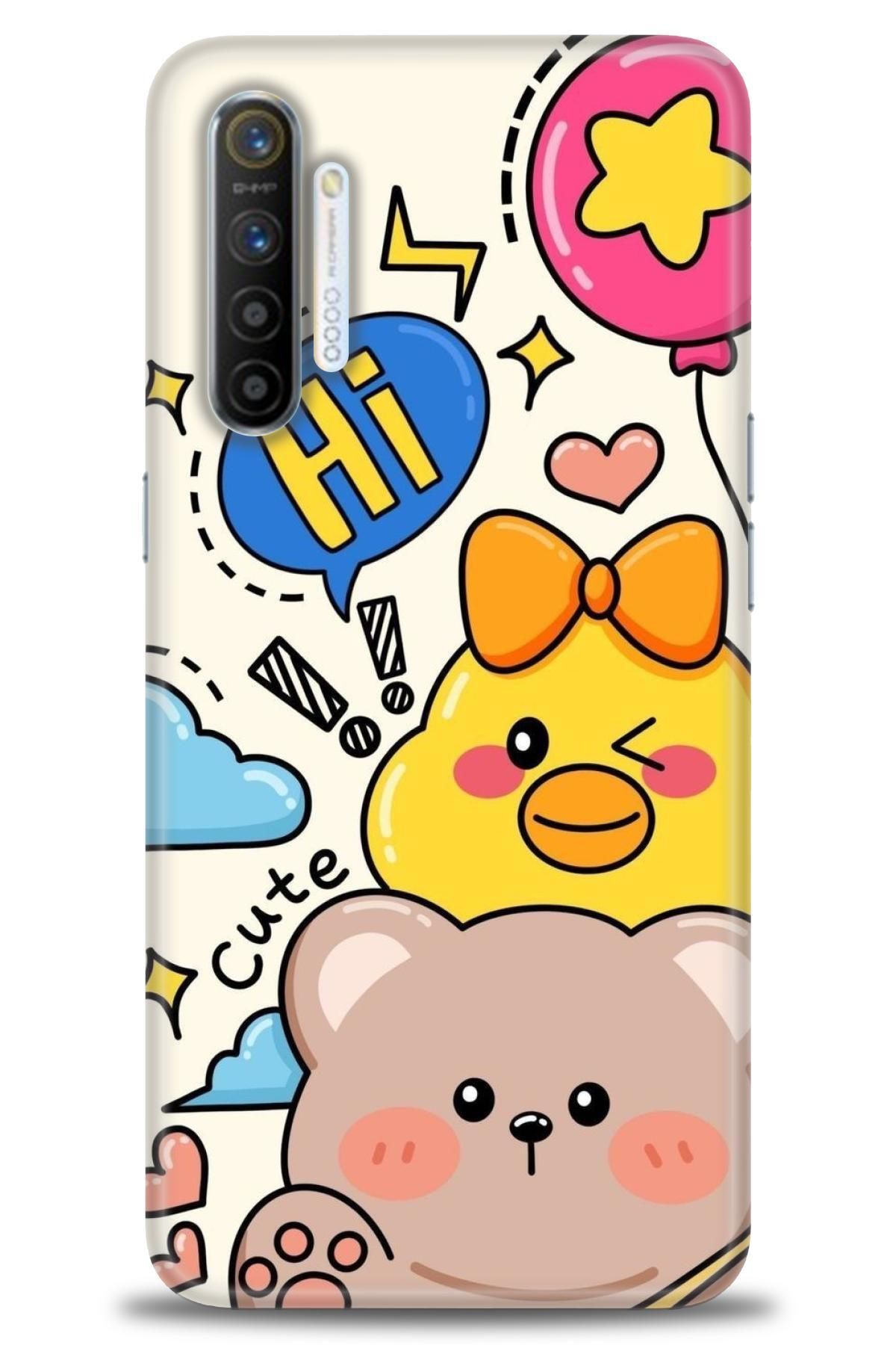 realme XT İle Uyumlu HD Baskılı Kılıf - Karışık Seri - 651