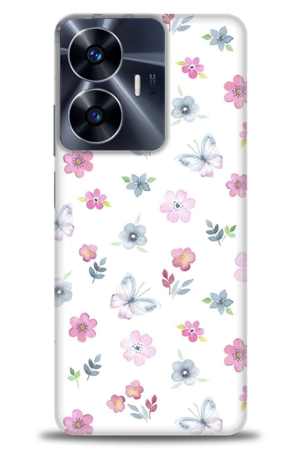 realme C55 İle Uyumlu HD Baskılı Desenli Silikon Kılıf - 662