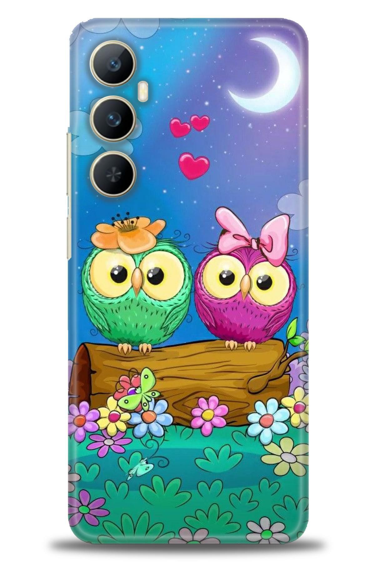 realme C65 İle Uyumlu HD Baskılı Desenli Silikon Kılıf - 192
