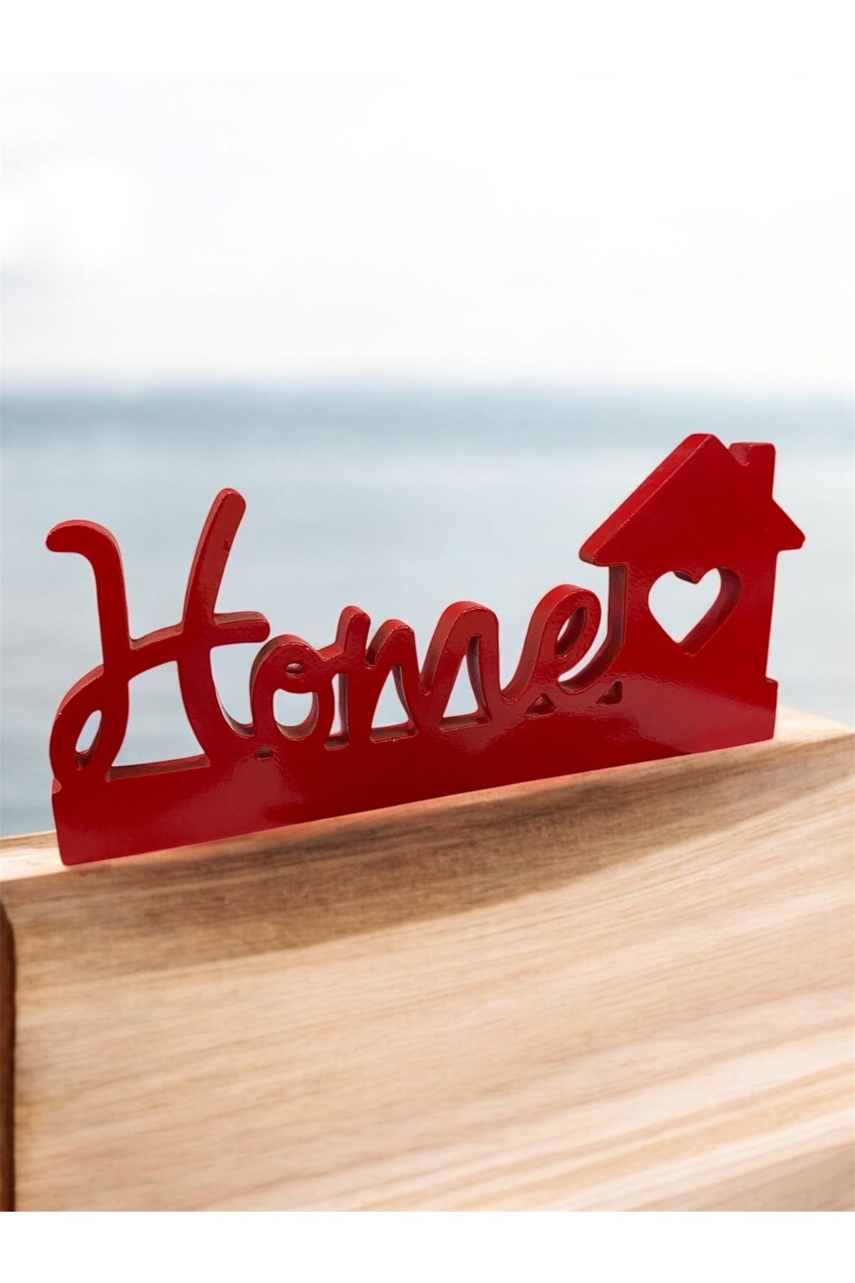 Baalaa Home yazısı-Home yazılı dekoratif ürün-Ev dekoratif obje-Dekoratif biblo-Dekoratif Home