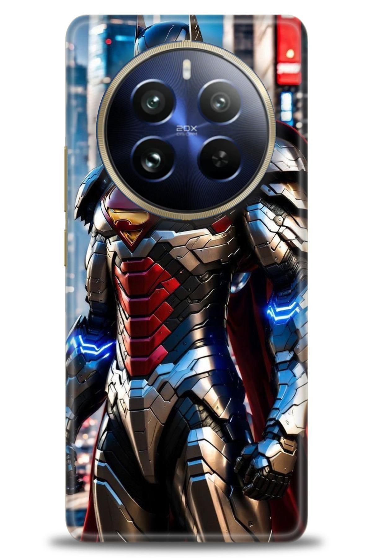 realme 12 4G / 12 Plus İle Uyumlu HD Baskılı Desenli Silikon Kılıf - 235