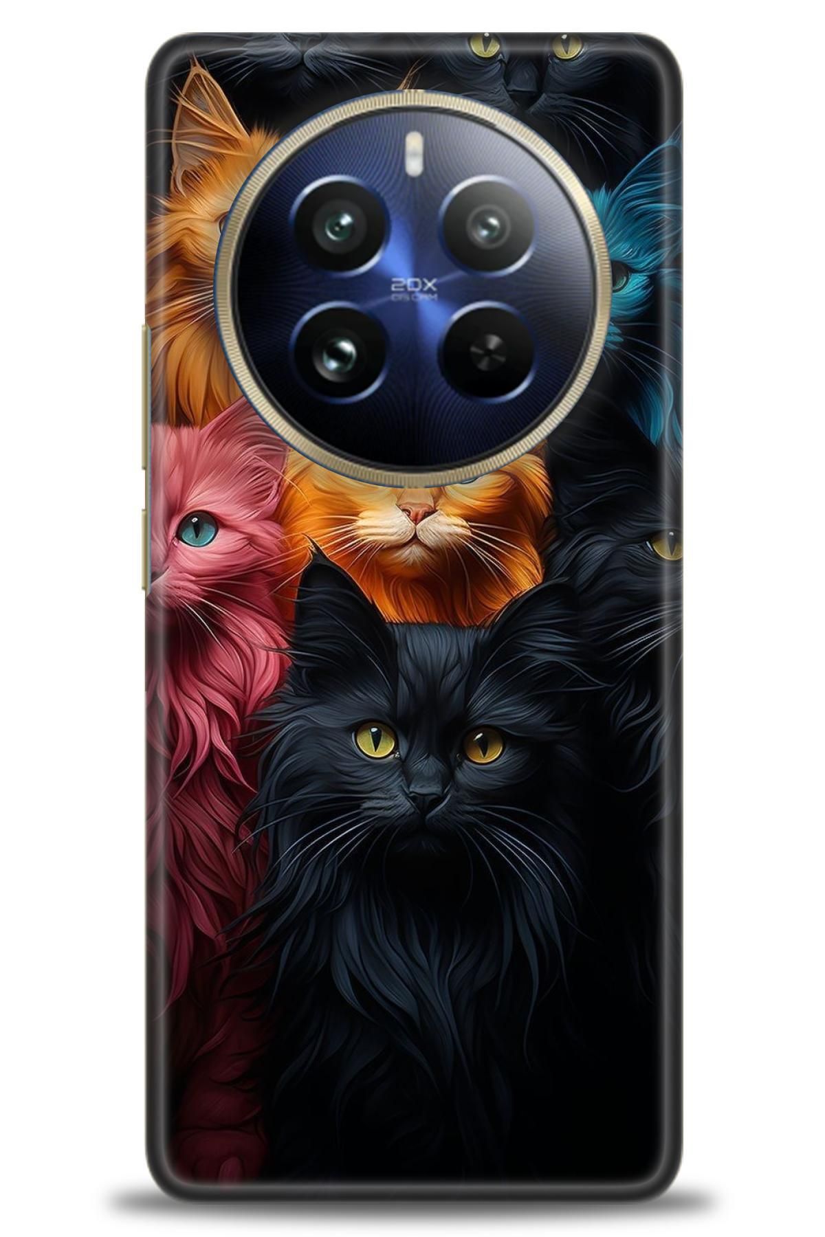 realme 12 Pro / 12 Pro Plus İle Uyumlu HD Baskılı Kılıf - Karışık Seri - 126