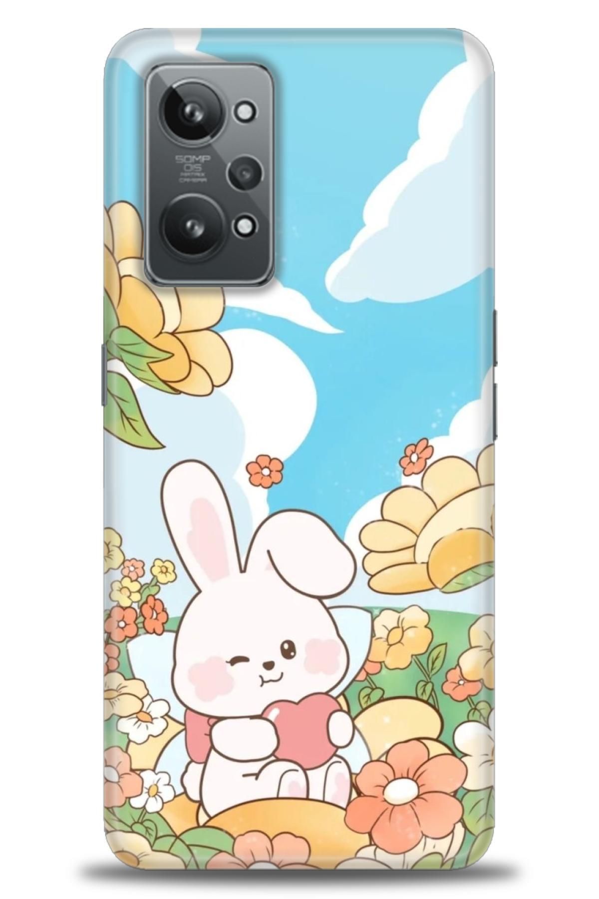 realme GT2 İle Uyumlu HD Baskılı Desenli Silikon Kılıf - 92