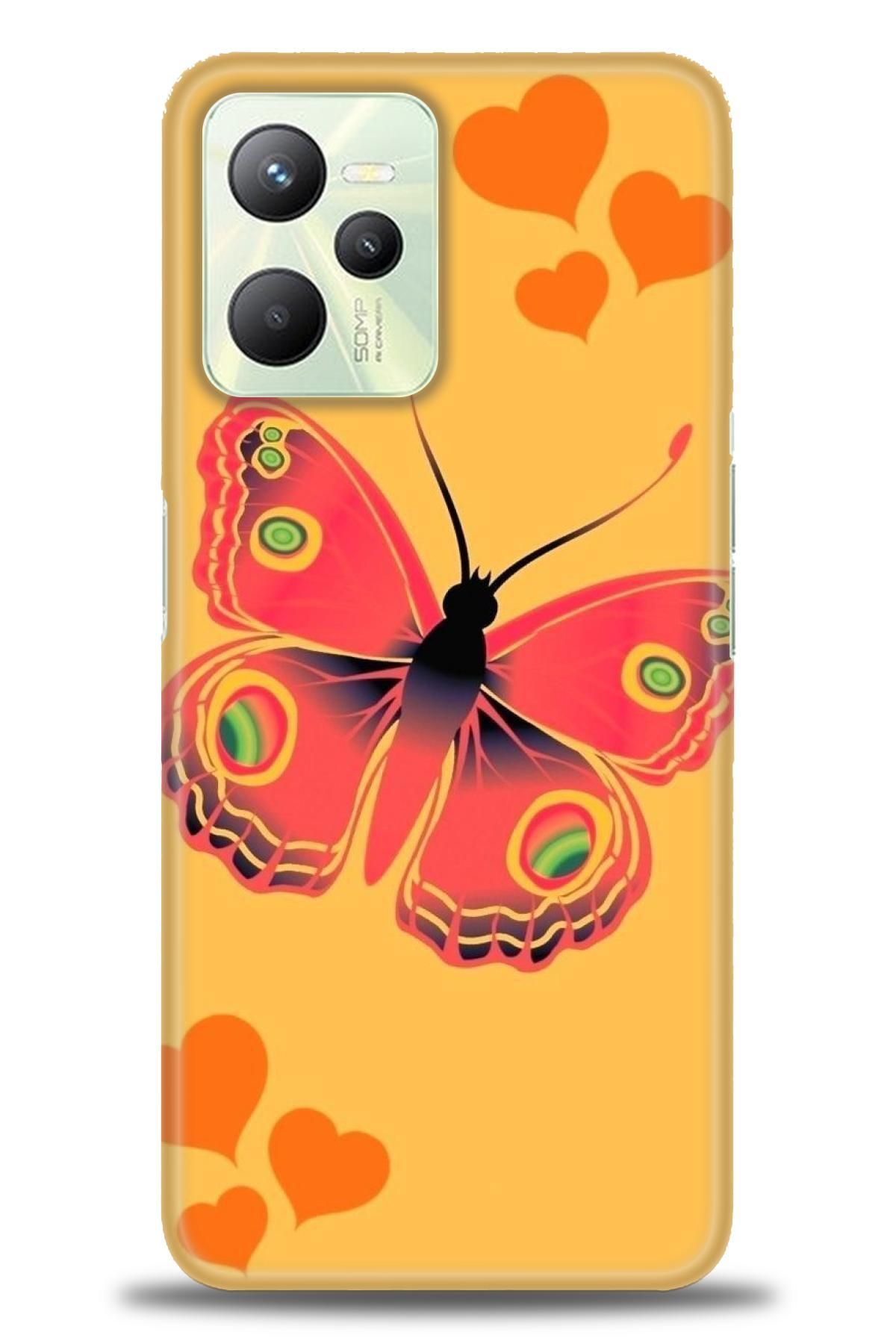 realme C35 İle Uyumlu HD Baskılı Desenli Silikon Kılıf - 119