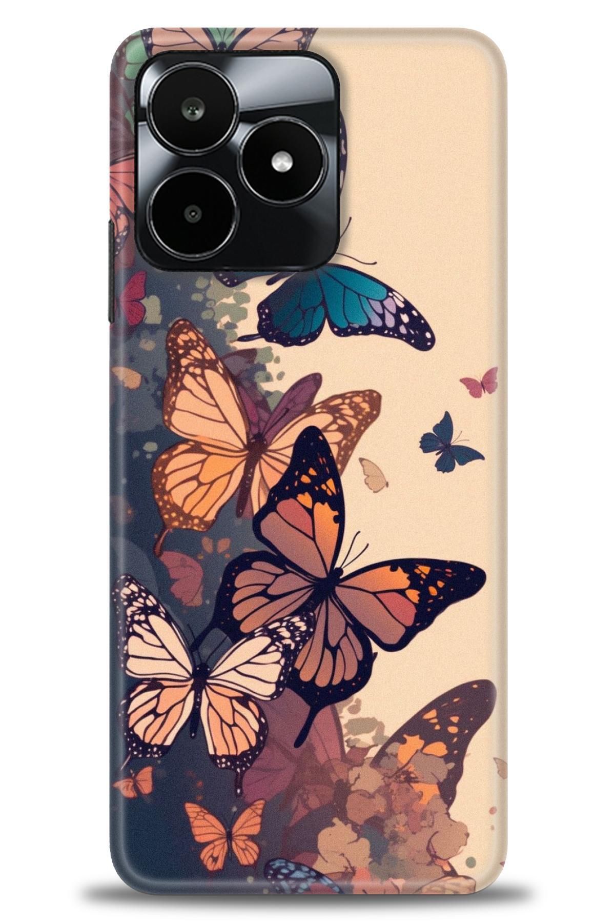 realme C53 İle Uyumlu HD Baskılı Desenli Silikon Kılıf - 259