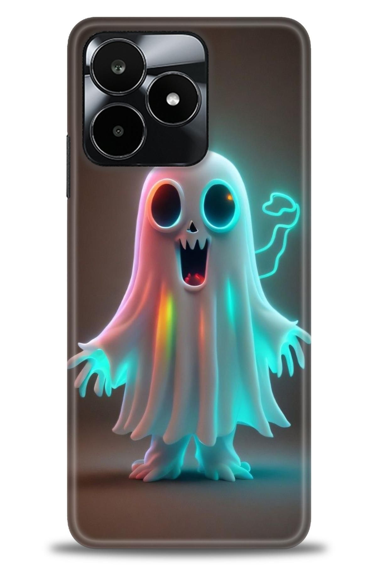 realme C53 İle Uyumlu HD Baskılı Desenli Silikon Kılıf - 496