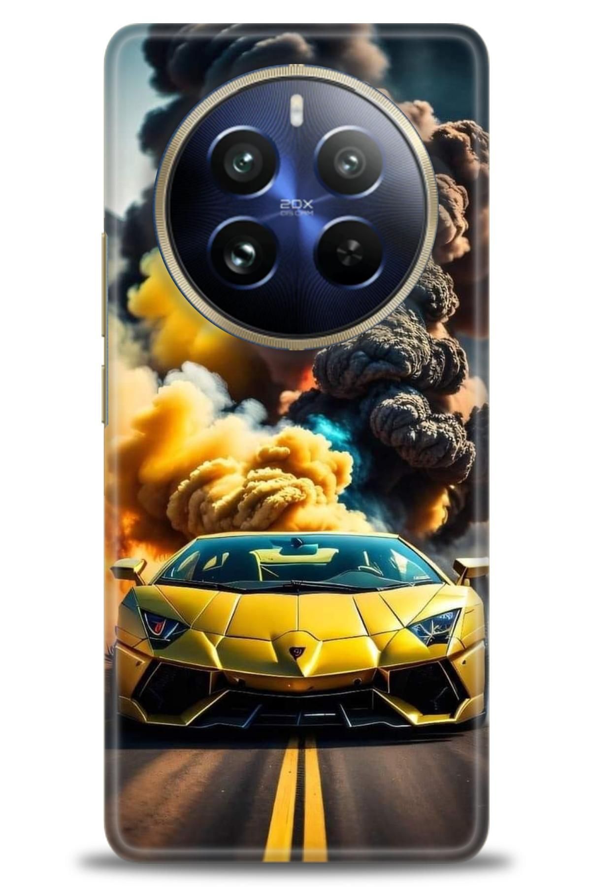 realme 12 4G İle Uyumlu HD Baskılı Kılıf - Karışık Seri - 853