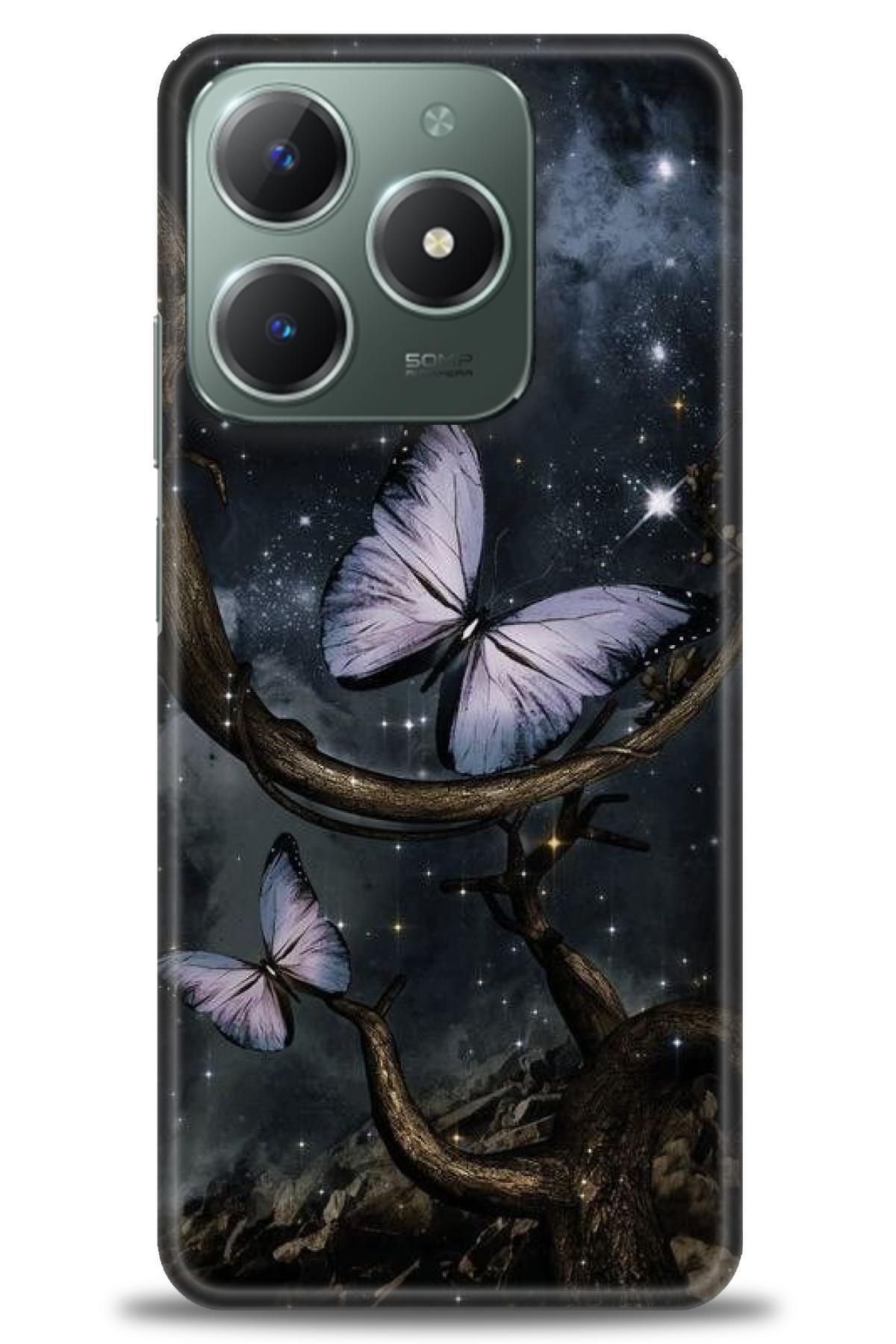 realme C61 / C63 İle Uyumlu HD Baskılı Desenli Silikon Kılıf - 1025