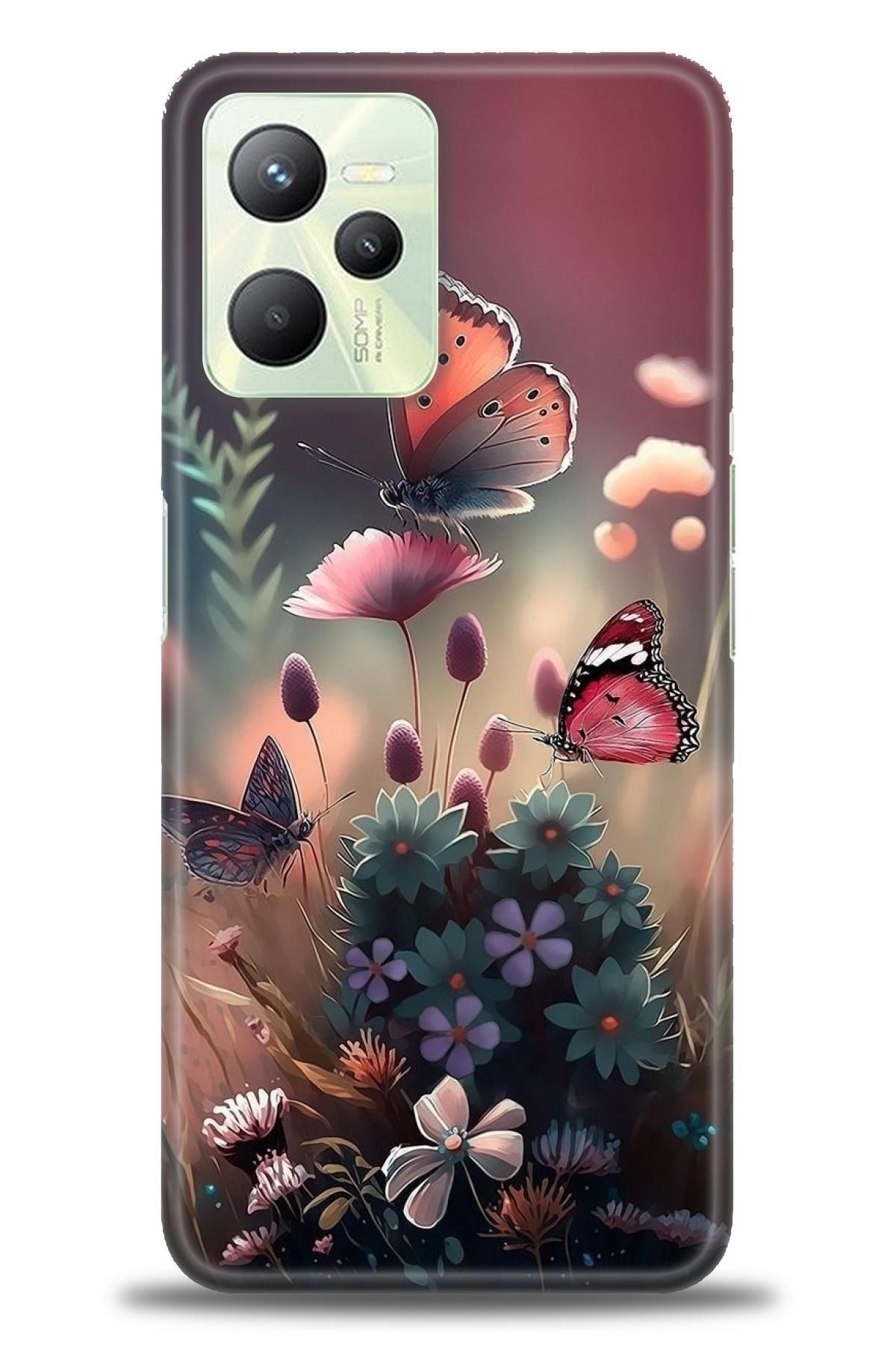 realme C35 İle Uyumlu HD Baskılı Kılıf - Karışık Seri - 186