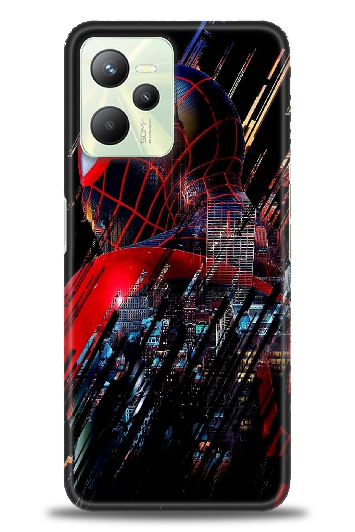 realme C35 İle Uyumlu HD Baskılı Desenli Silikon Kılıf - 896
