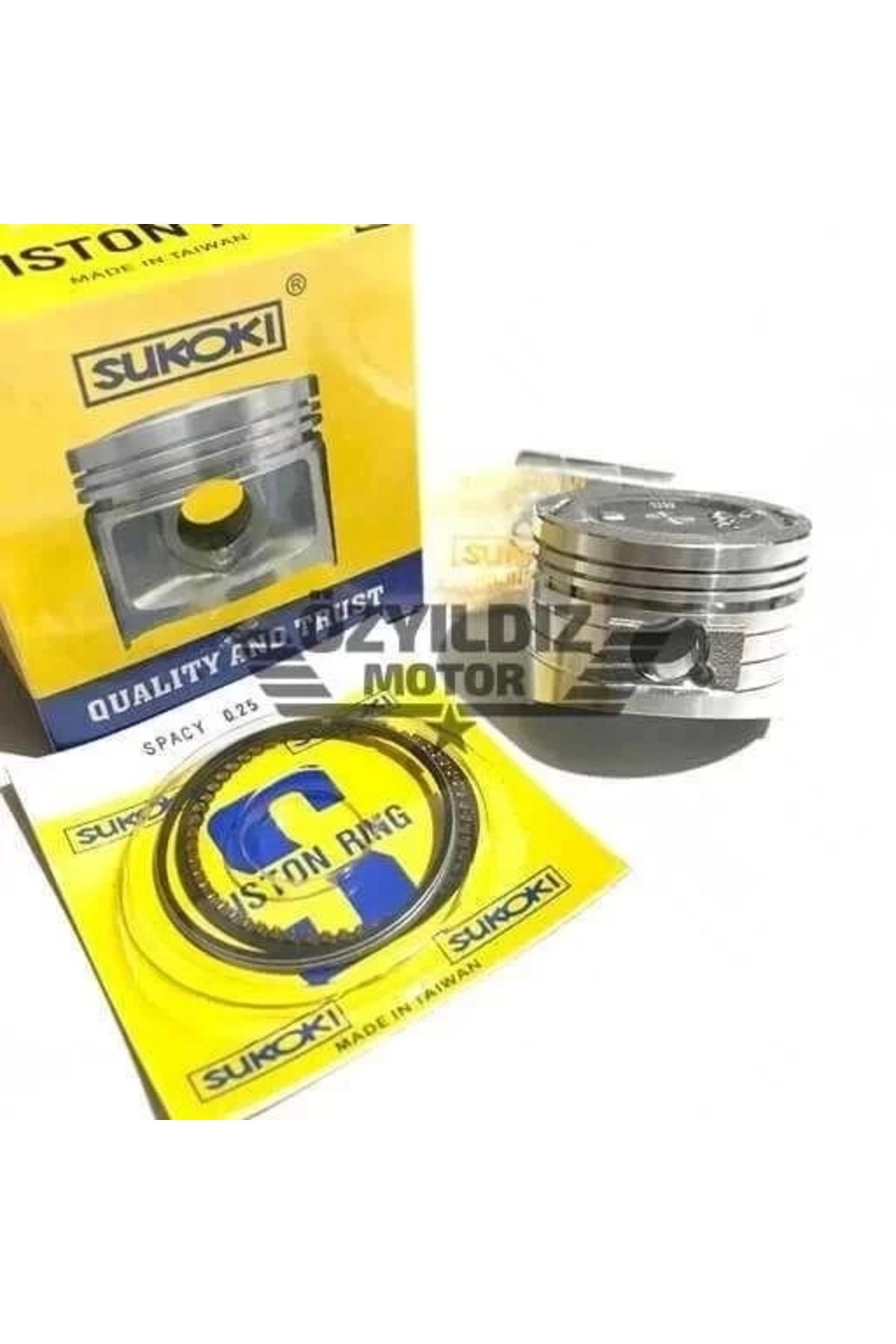 SUKOKI Honda Spacy 110 Piston Sekman 075 Sukoki