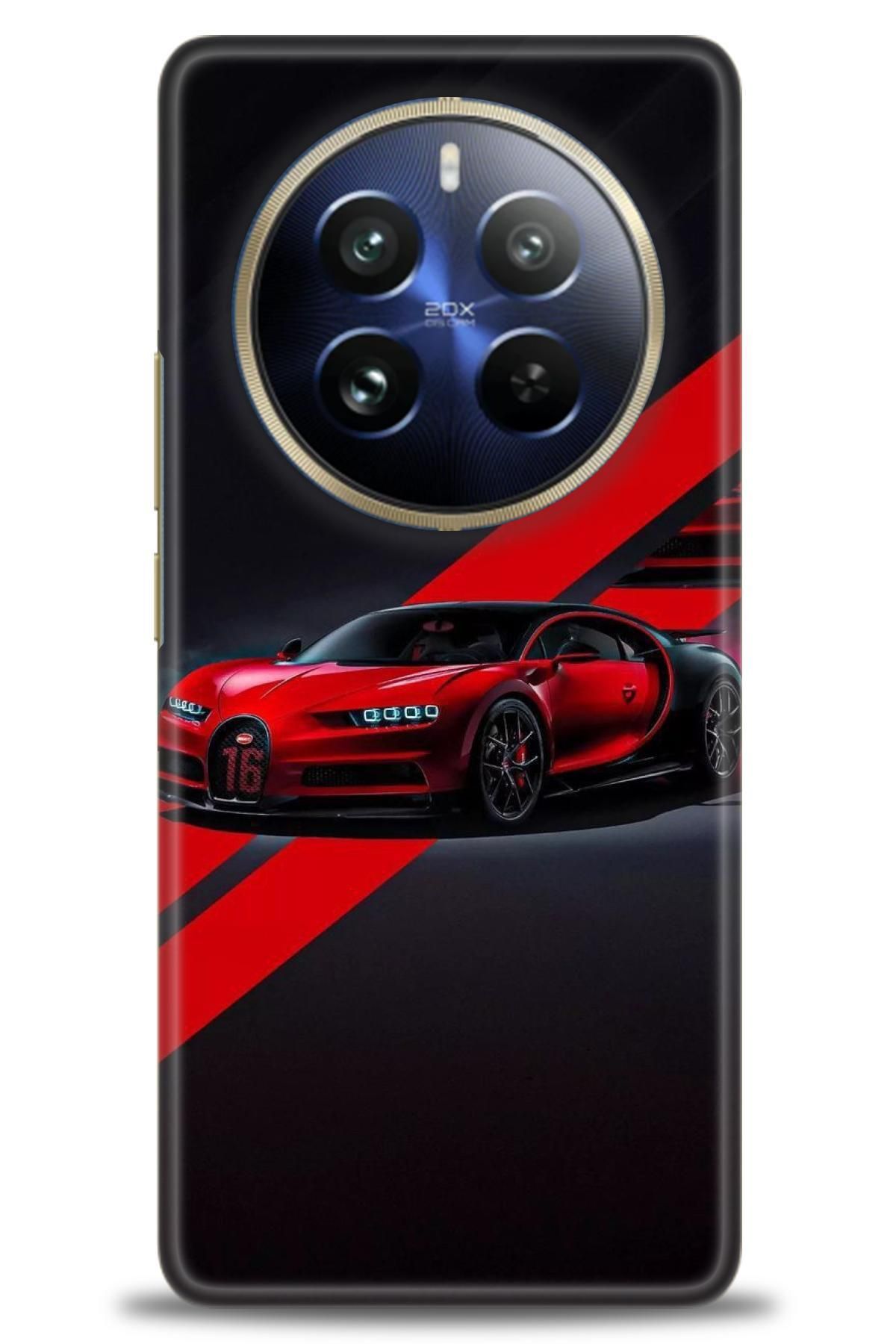 realme 12 4G / 12 Plus İle Uyumlu HD Baskılı Desenli Silikon Kılıf - 985