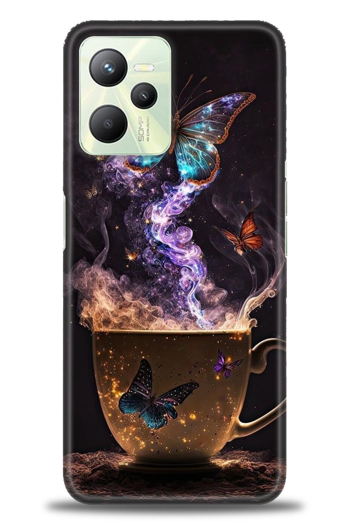 realme C35 İle Uyumlu HD Baskılı Kılıf - Karışık Seri - 612