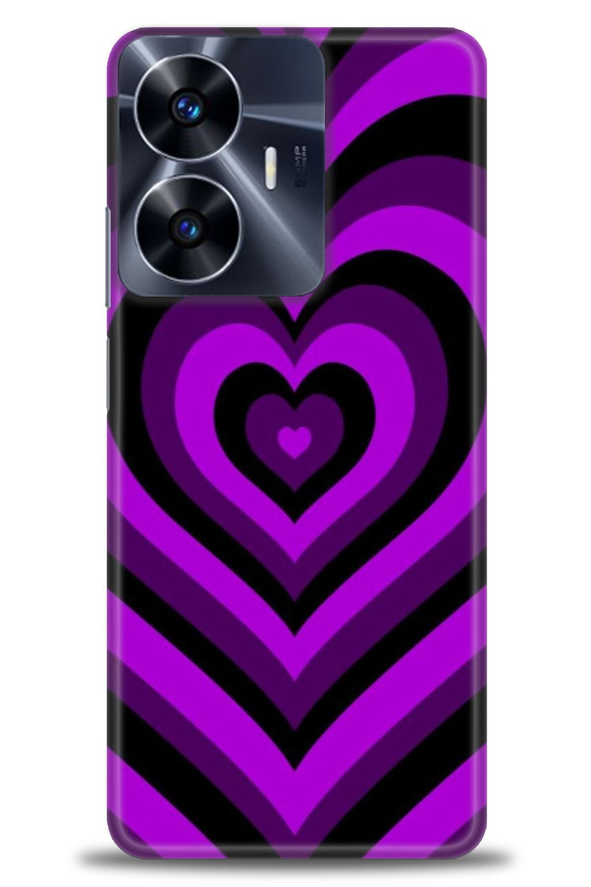 realme C55 İle Uyumlu HD Baskılı Desenli Silikon Kılıf - 8