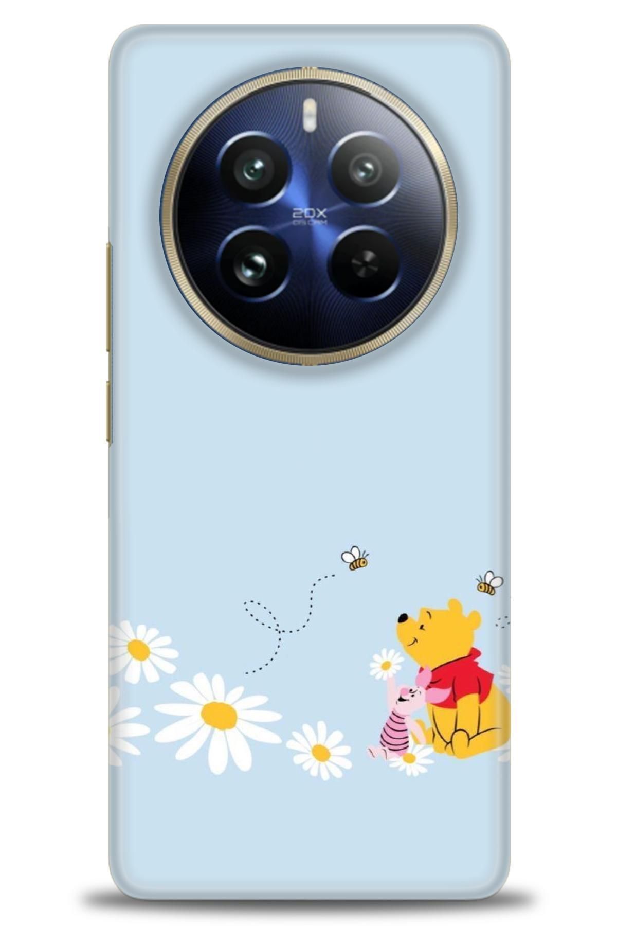 realme 12 4G / 12 Plus İle Uyumlu HD Baskılı Desenli Silikon Kılıf - 87